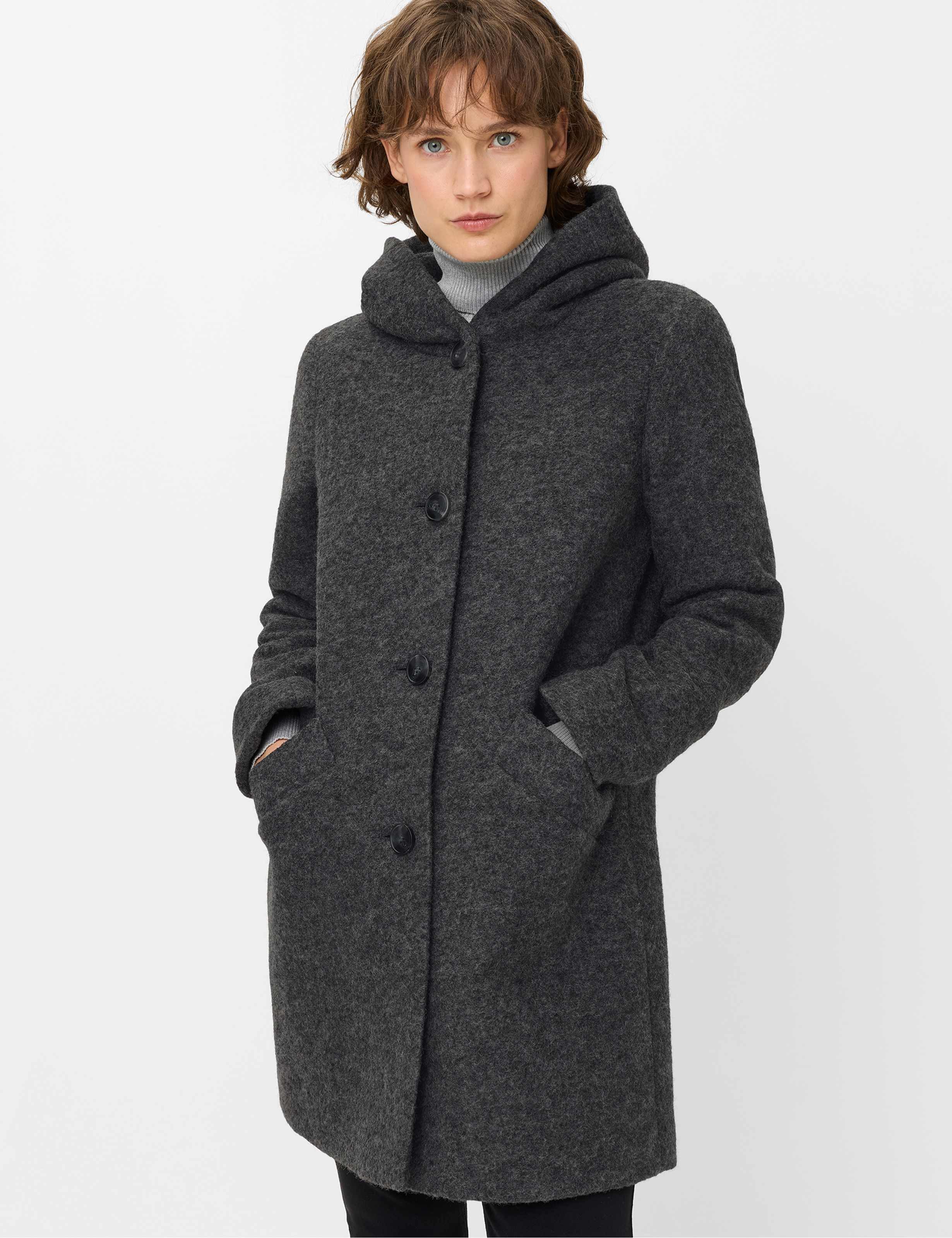 Fuchs Schmitt Outdoorjacke Style Wollmantel Rimini