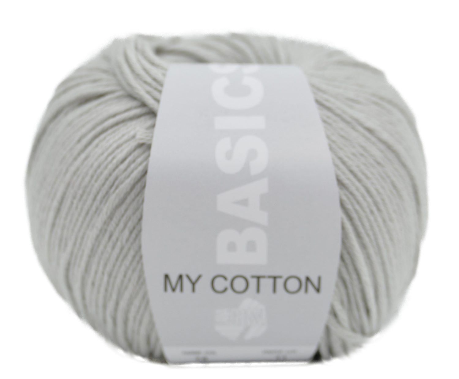 LANA GROSSA Basics My Cotton Baumwollgarn Mischgarn Häkelwolle, 140,00 m (Baumwollmischgarn mit 70% Baumwolle 30% Polyacryl, Wolle zum Stricken und Häkeln)