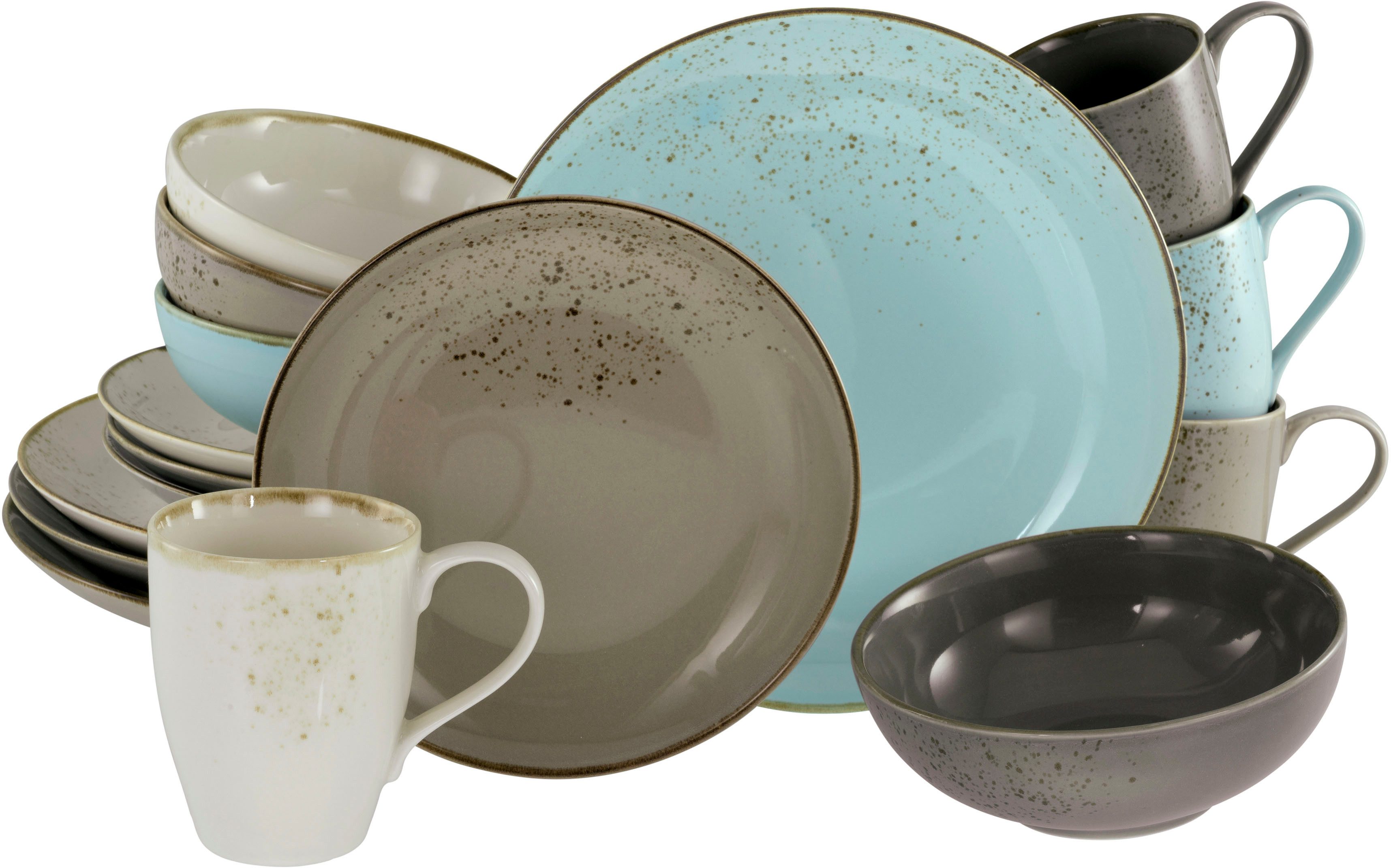 Kombiservice Geschirr-Set NATURE COLLECTION Scandic