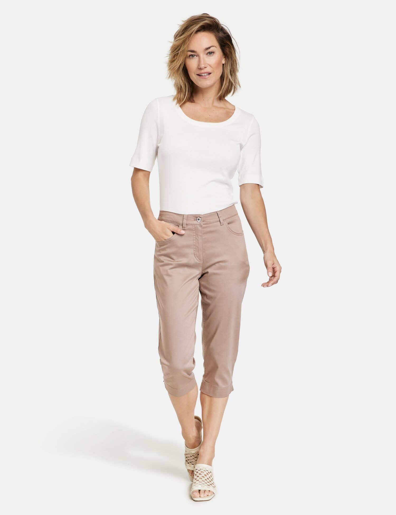 GERRY WEBER Stoffhose HOSE FREIZEIT VERKUE