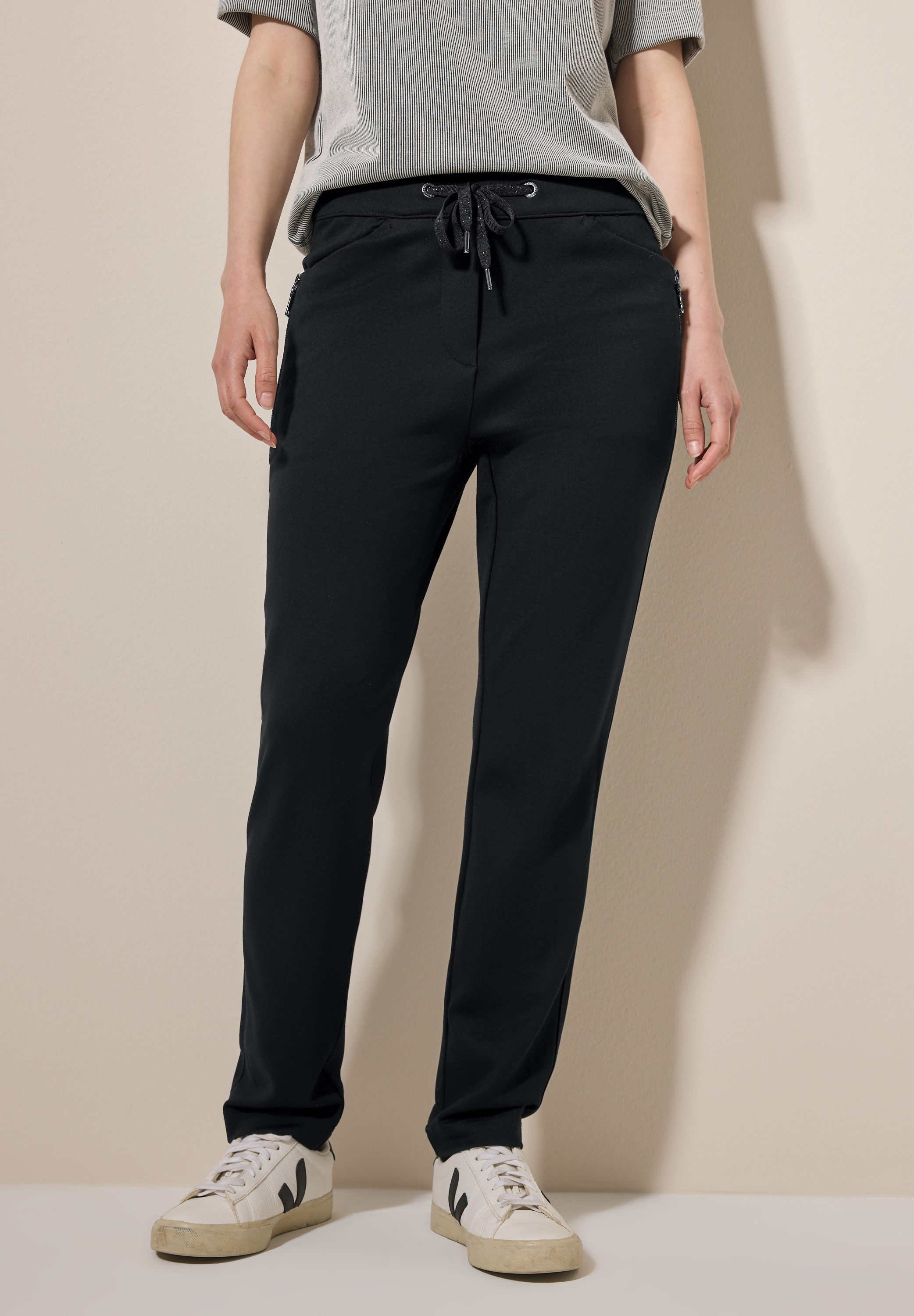 CECIL Stoffhose Middle Waist