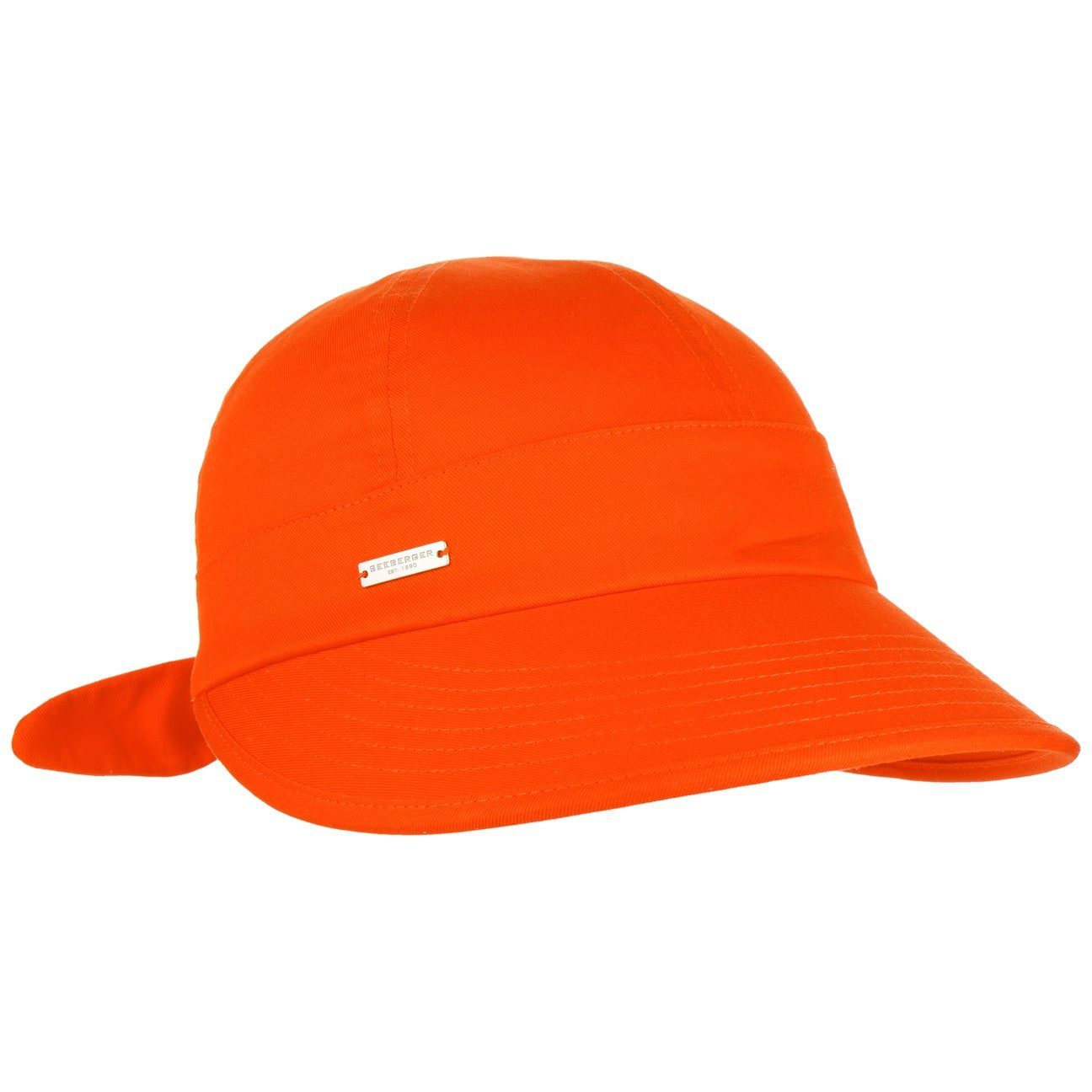 Seeberger Visor (1-St) Sonnenvisor mit Schirm orange