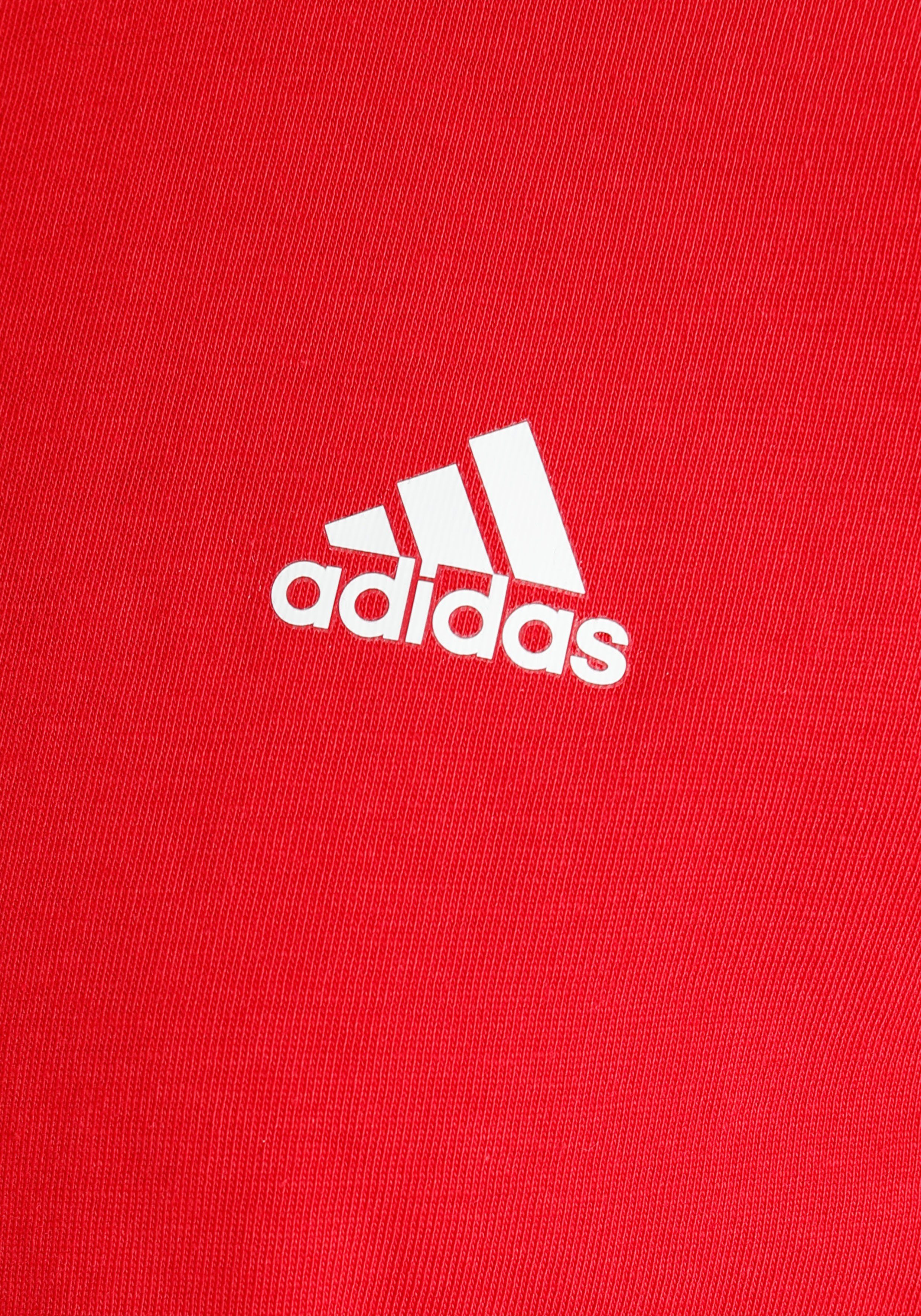 T-Shirt Sportswear Better SMALL LOGO / White COTTON adidas Scarlet ESSENTIALS