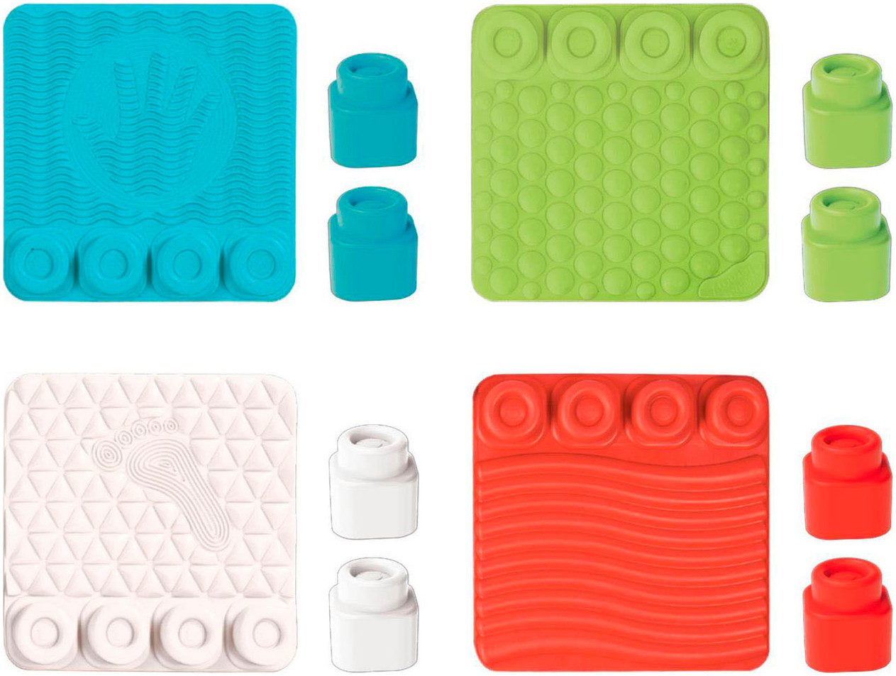Clementoni® Clemmy Soft, Sensorische Spielmatten Spielbausteine