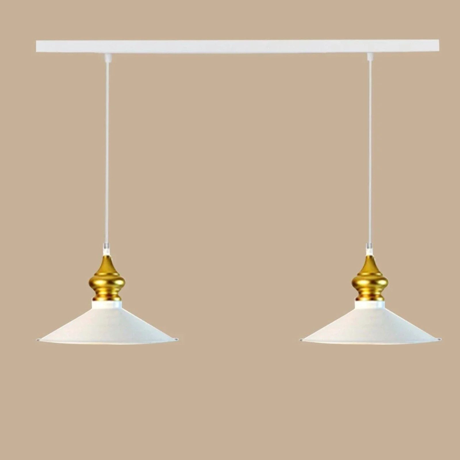Bamyum Pendelleuchte Pendelleuchte Mehrere Kronleuchter Metall Ø35cm, Modern Hängelampe, ohne Leuchtmittel