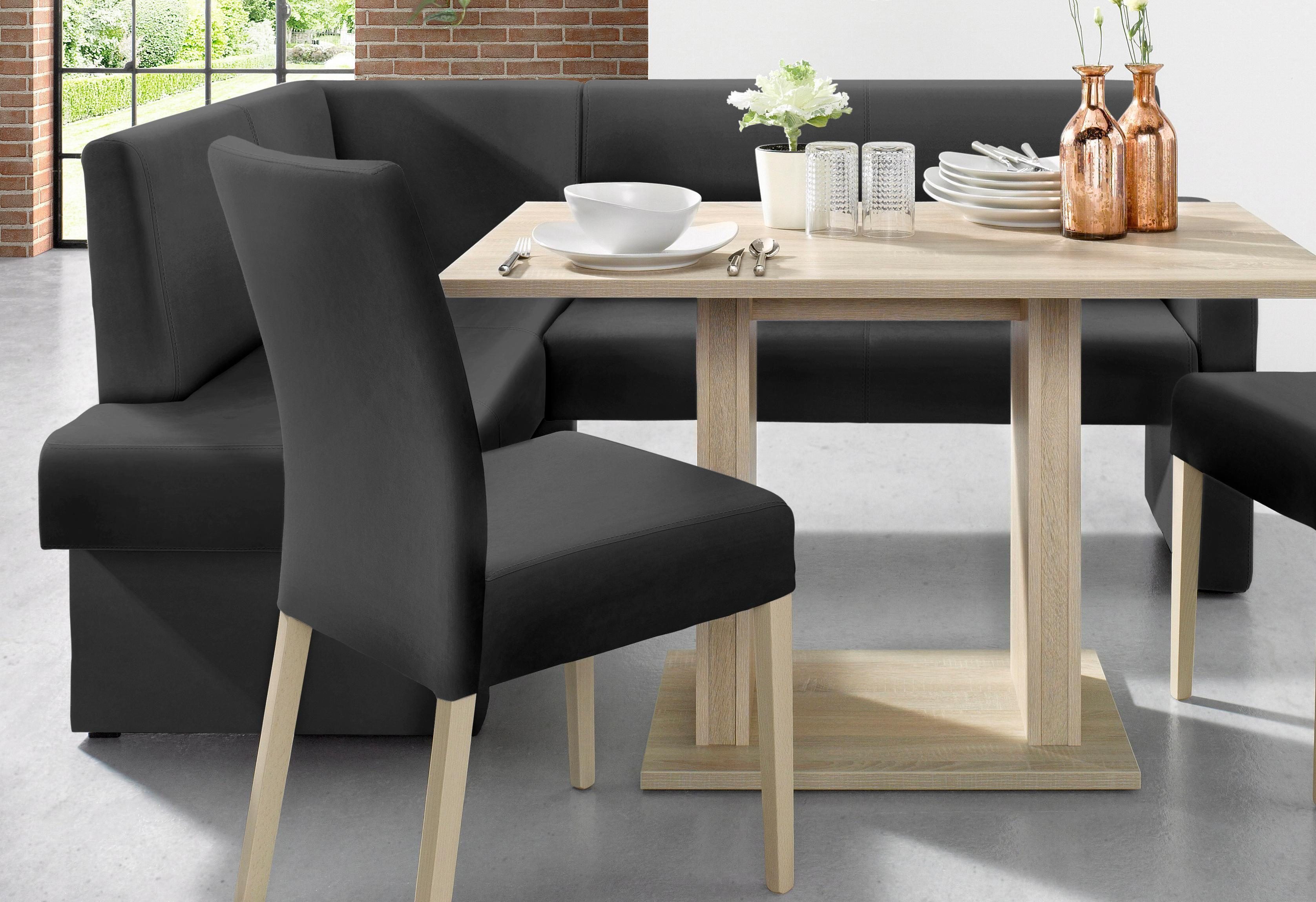 Home affaire Eckbank Umag, Sitz und Rücken gepolstert, verschiedene Qualitäten