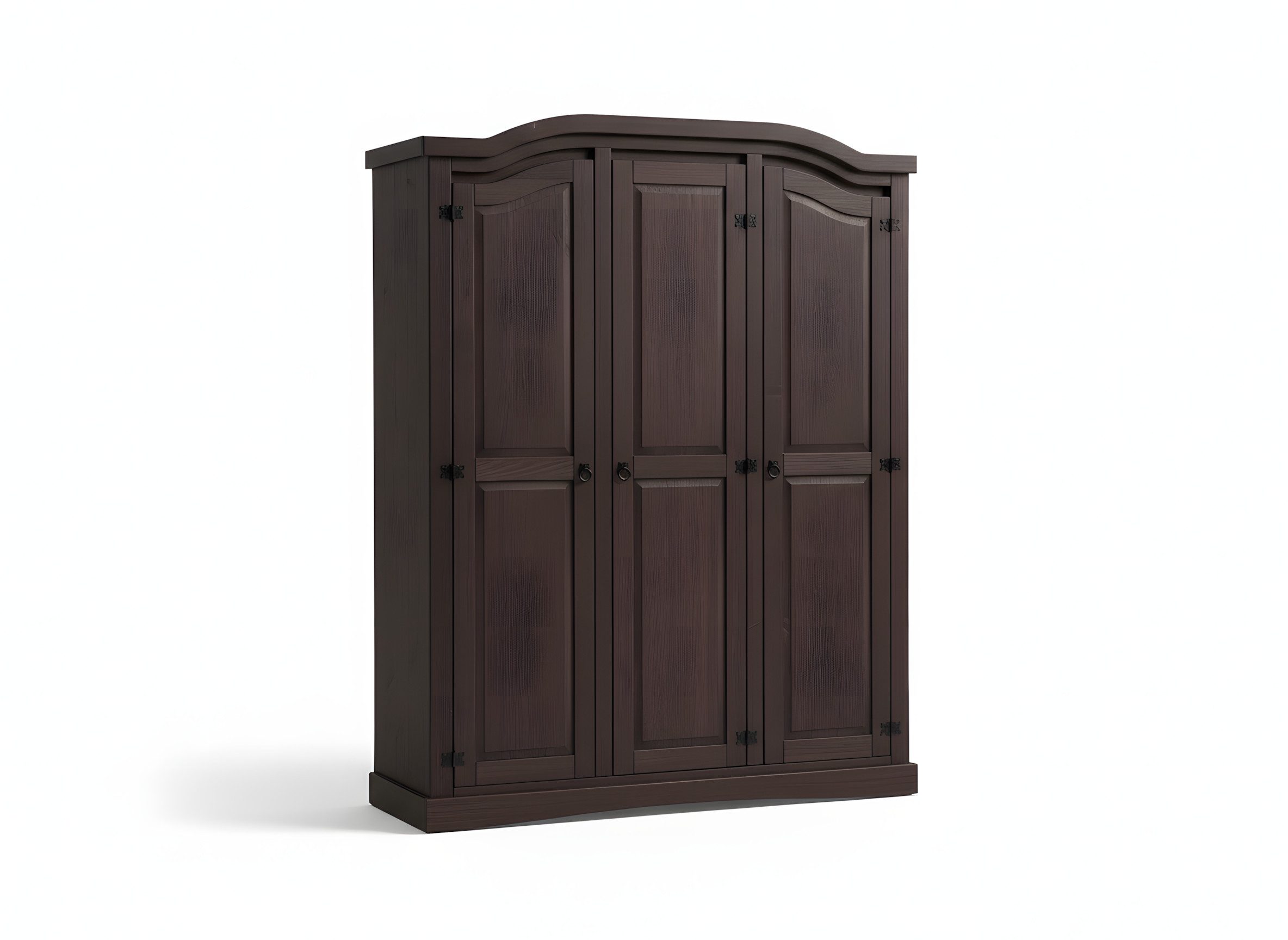 ebuy24 Kleiderschrank New Mexico Kleiderschrank 3-Trg. Breite 152 cm, Hö