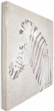 Art for the home Leinwandbild Zebra, (1 St)