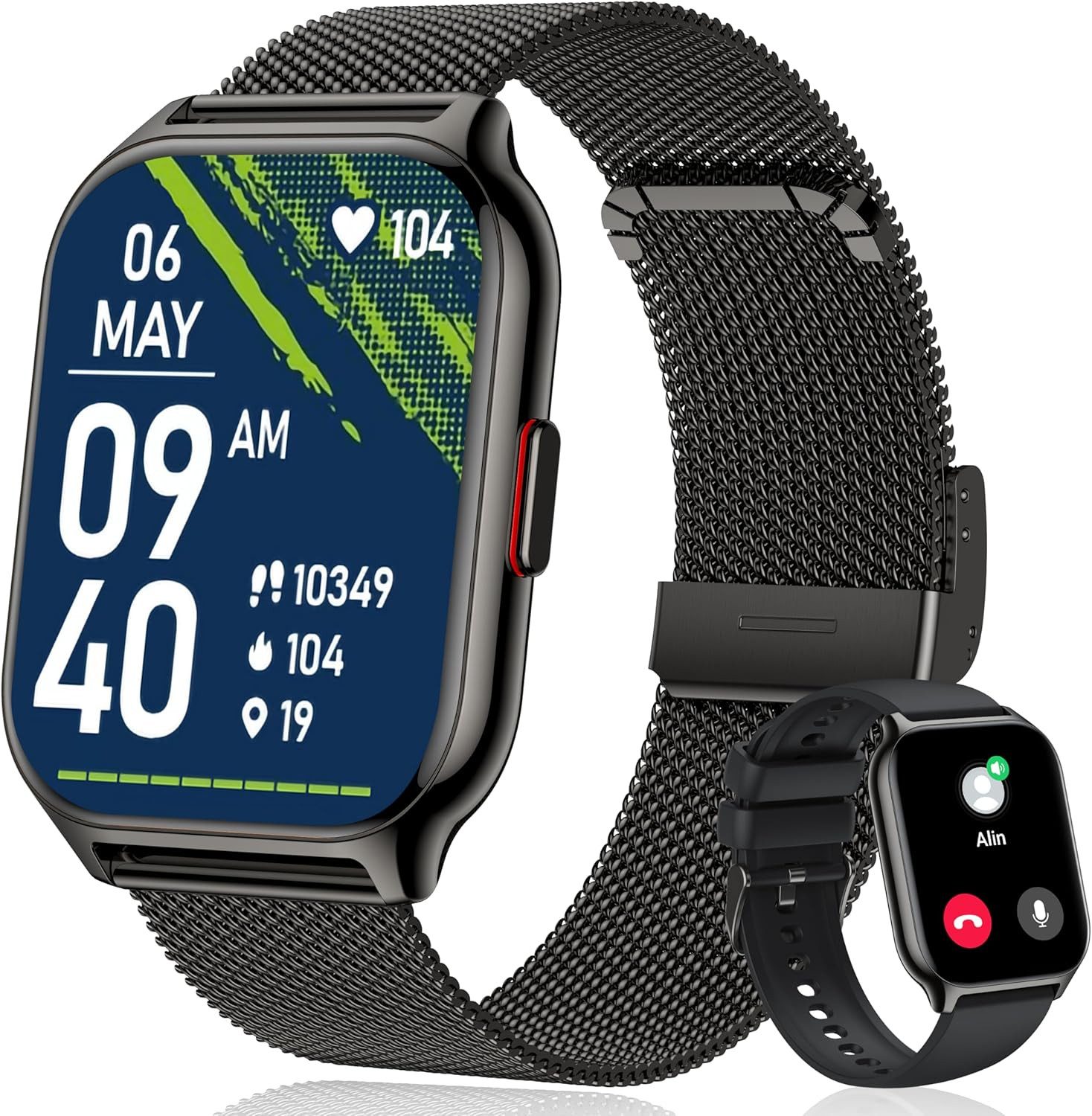 Damen"s Herren"s Intelligentes;Handgelenkgerät mit Gesundheitstracking Smartwatch