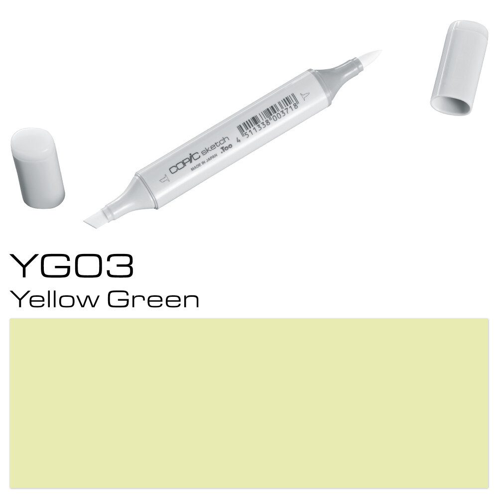 Thumbnail - COPIC Marker Sketch Typ YG - 03, grüner Marker, (1-tlg)