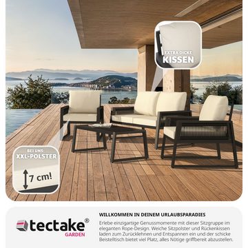 tectake Gartenlounge-Set Captive, (Set, 4-tlg)