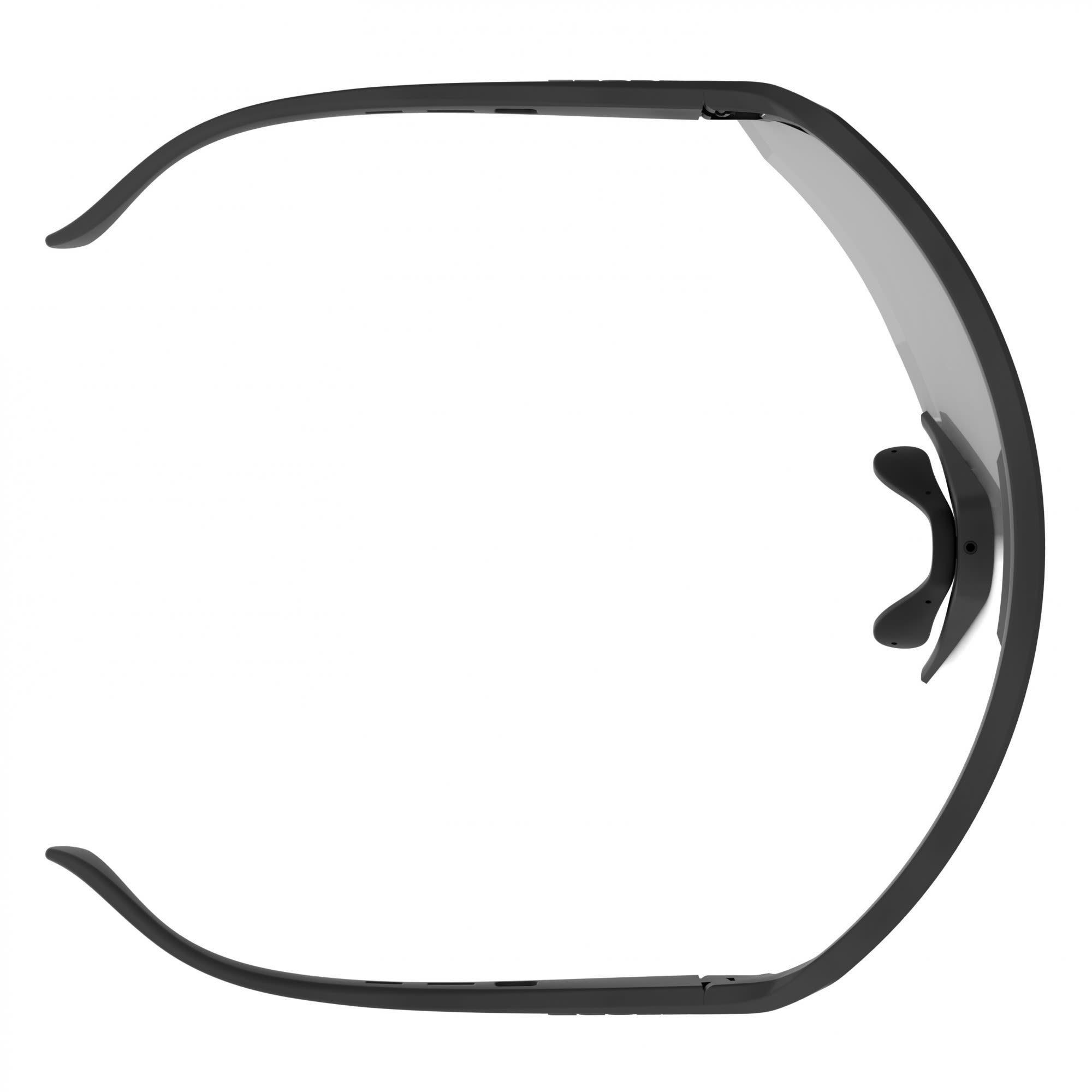 Clear Scott Accessoires Sunglasses Shield - Fahrradbrille Scott Sport Black