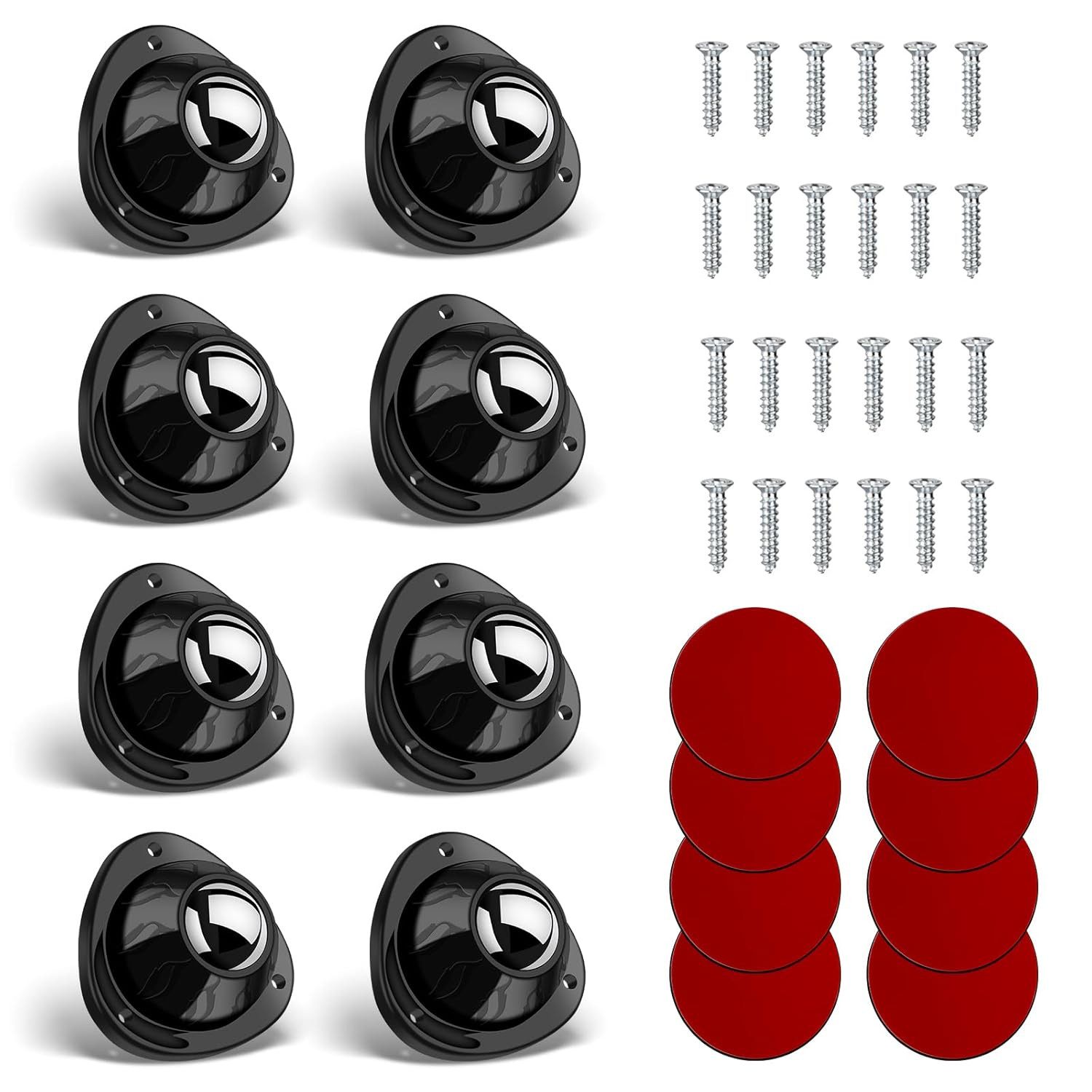 Möbelrolle Kleine Gummirollen für Möbel, Minirollen selbstklebend