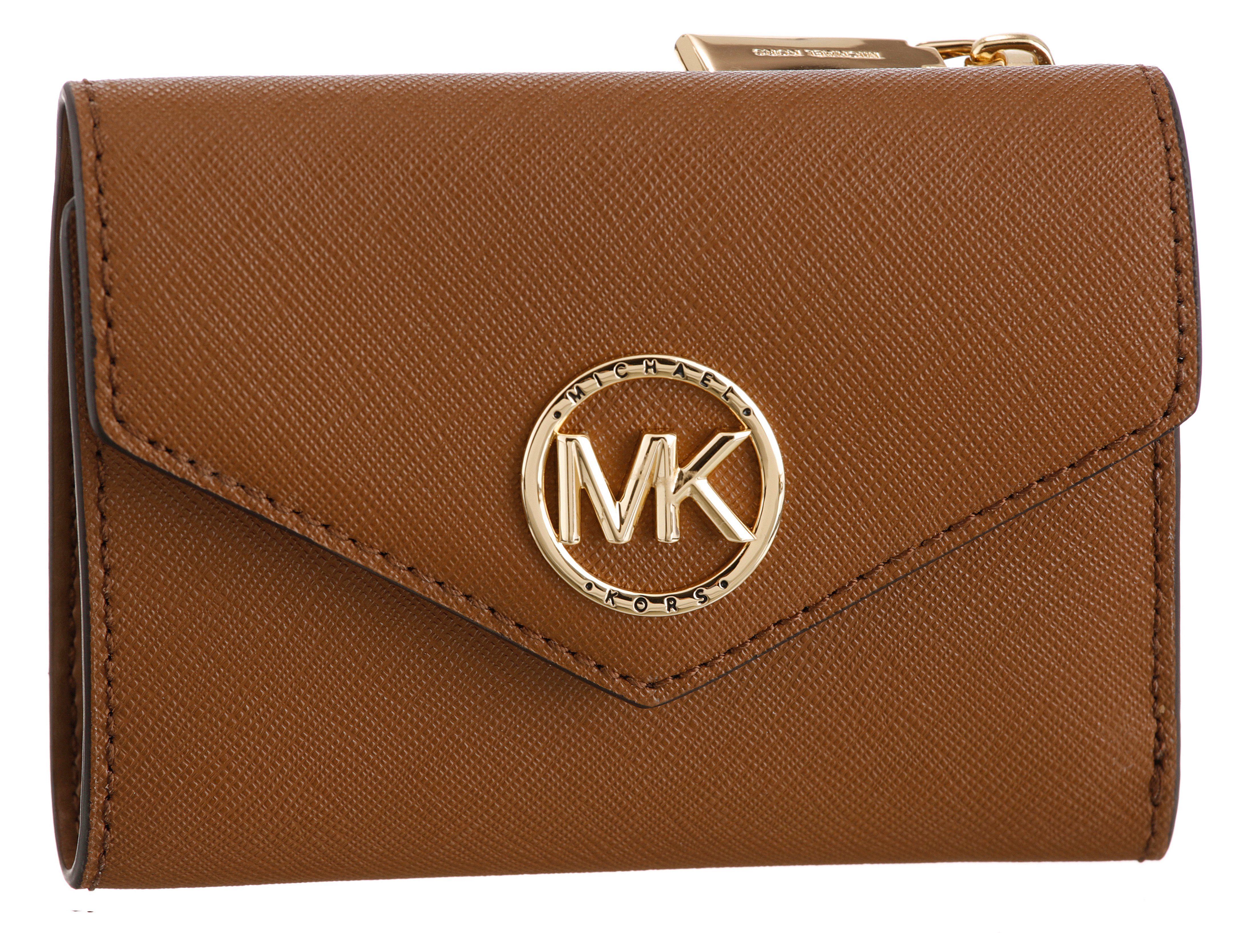 MICHAEL KORS Geldbörse TRIFOLD, mit goldfarbenen Logo