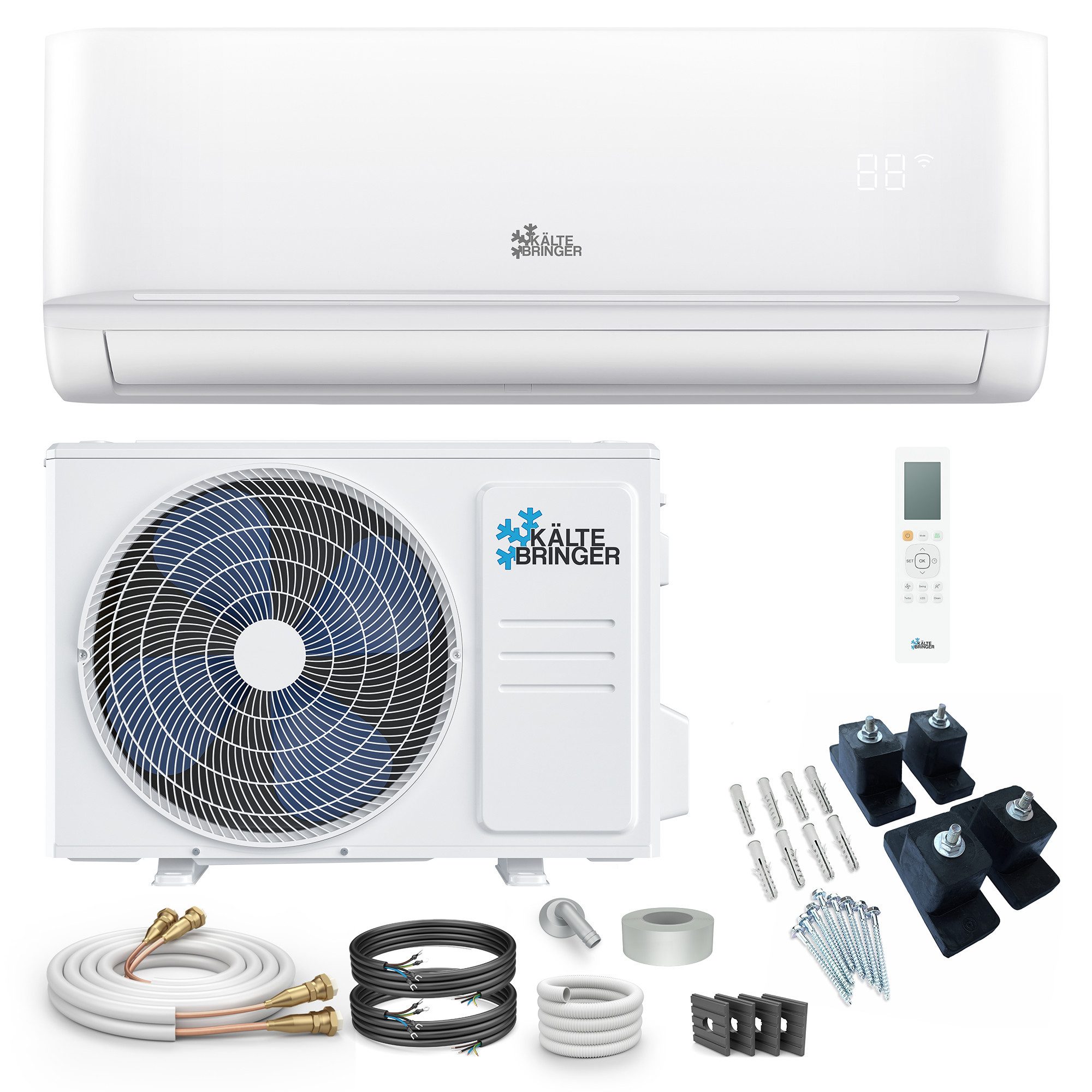 Kältebringer Split-Klimagerät, Quick Connect Split Klimaanlage, 12000 BTU ( günstig online kaufen