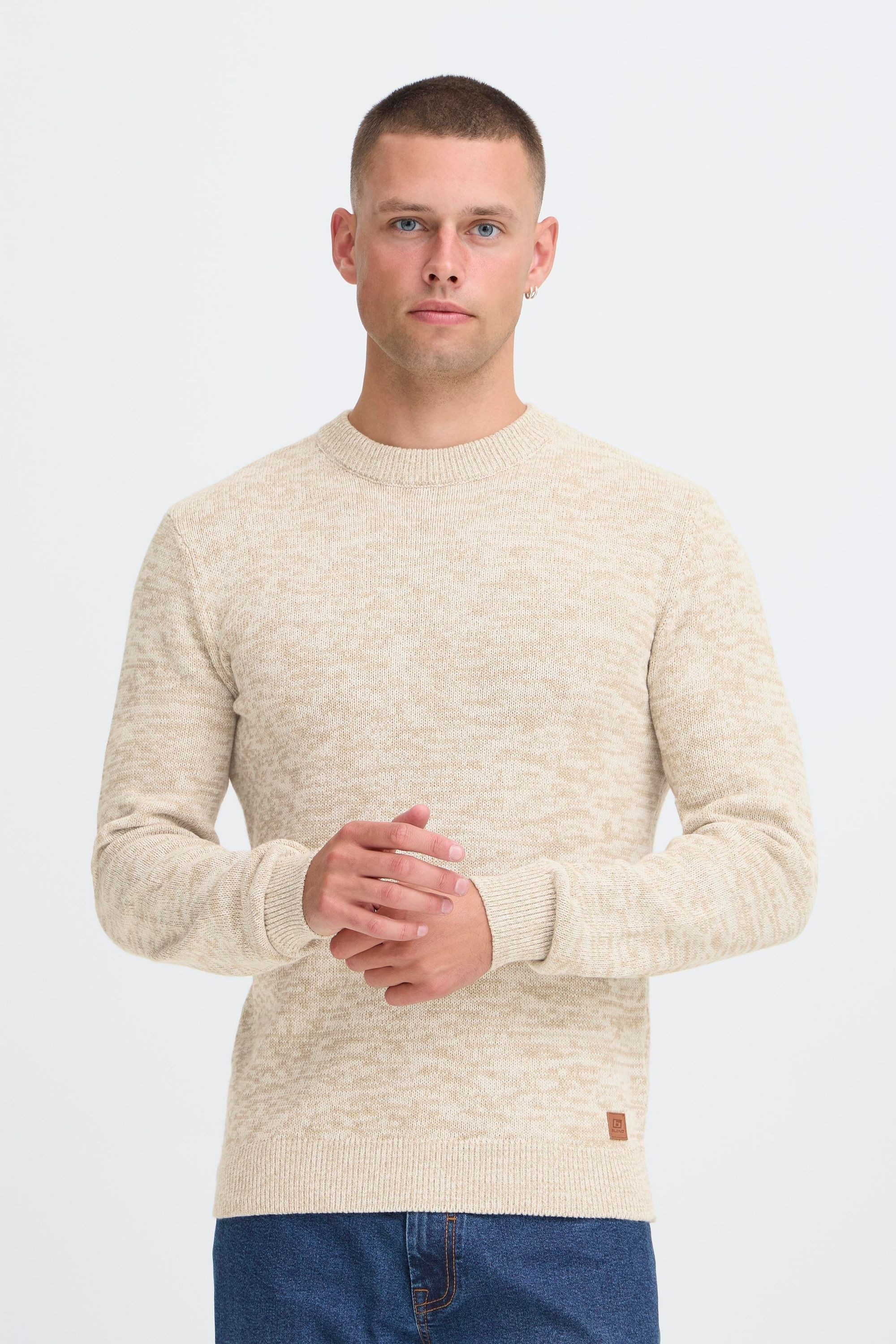Blend Strickpullover BHDanno Klassischer Grobstrickpullover günstig online kaufen