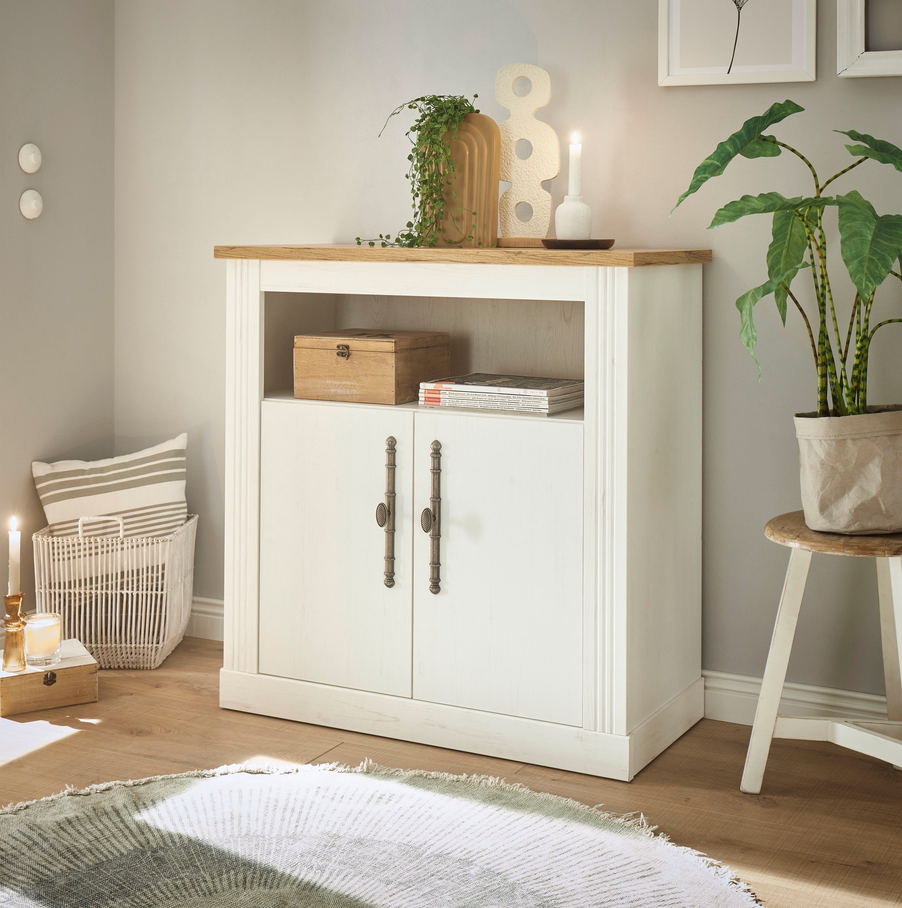 OTTO home Kommode WESTMINSTER (Breite ca. 92 cm), im romantischen Landhausstil