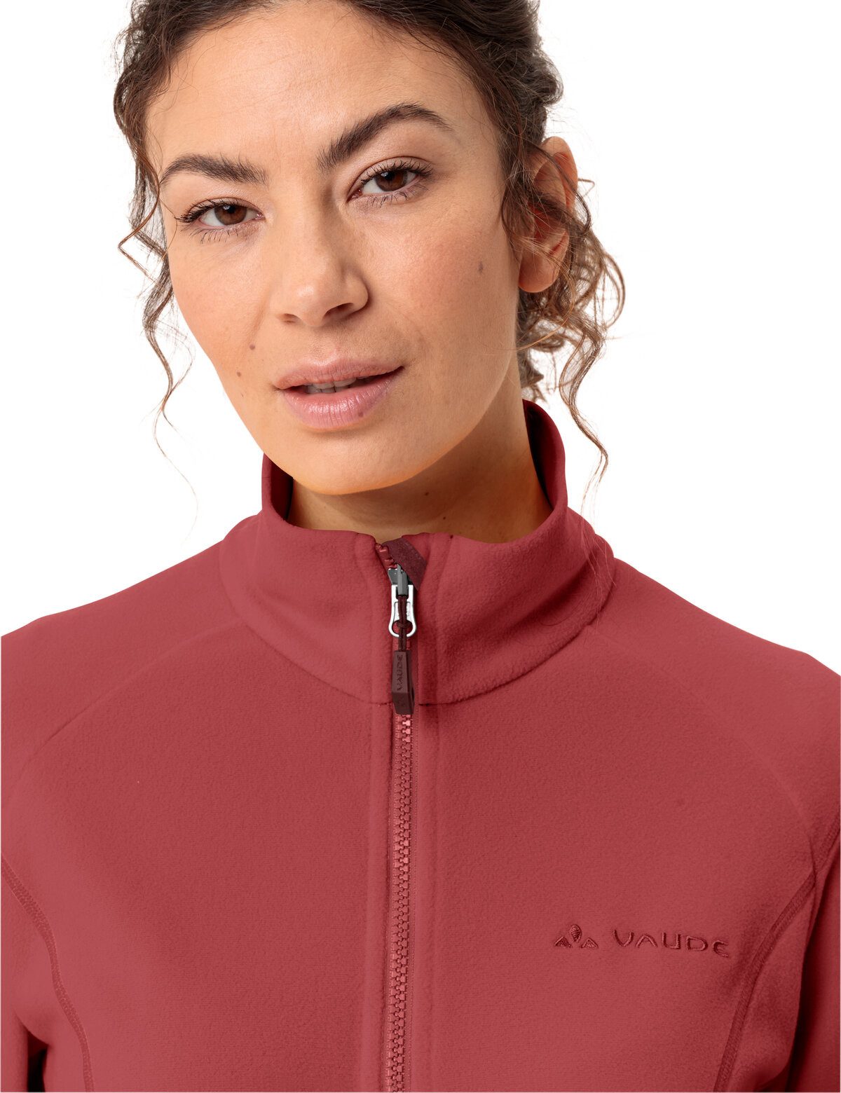 VAUDE Fleecepullover WOMEN'S ROSEMOOR FLEECE JACKET II hochschließender Kragen, mit Reißverschluss – Bild 4 von 5