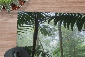MuchoWow Mauspad Regenwald - Tropisch - Dschungel - Bäume - Pflanzen Pad (1-St), Mousepad Computer Mousepads - Maus Mat - Pad - Mausunterlage