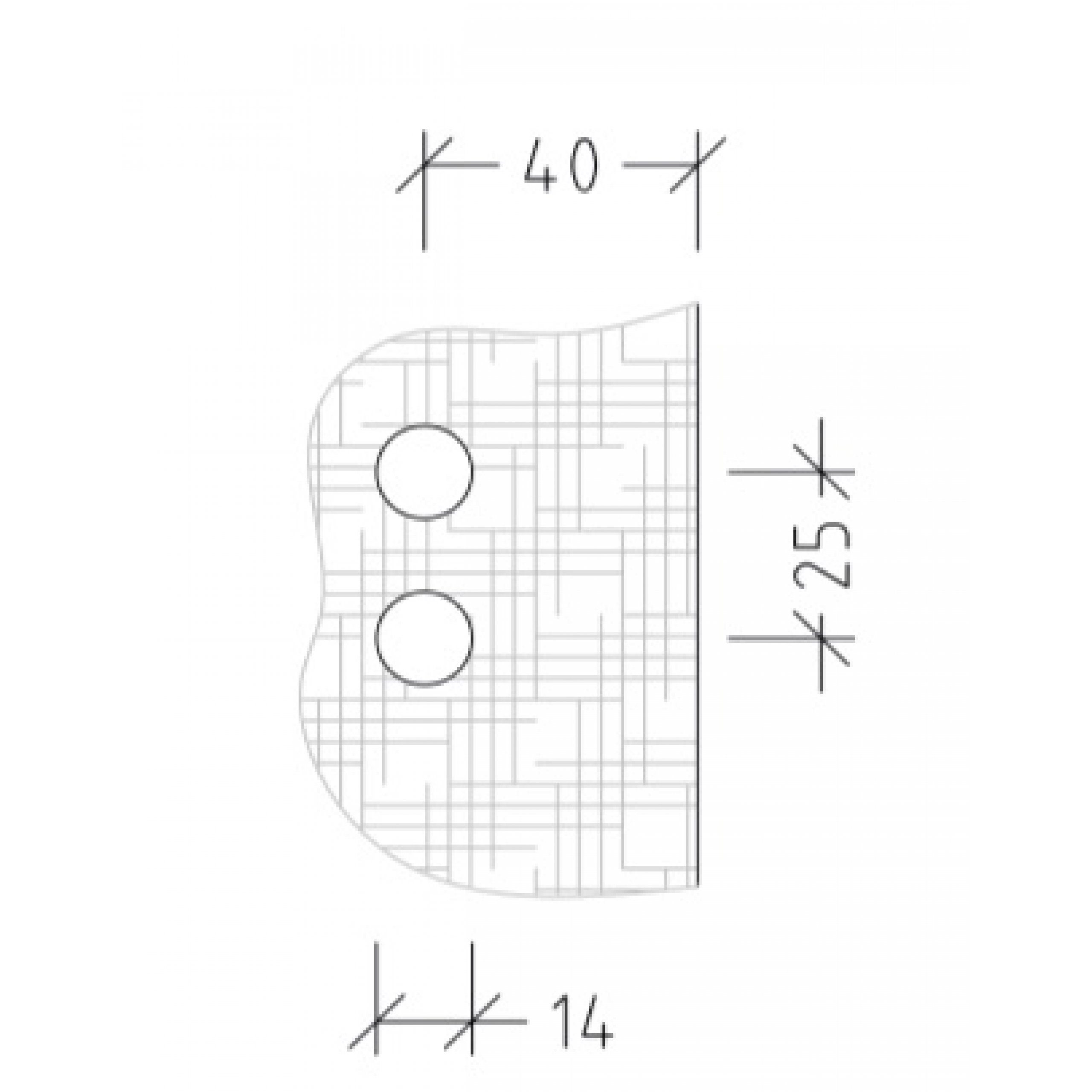 Infraworld Saunatür Infraworld 2x Türband für Saunatüren 2 Stück für 6 mm Glastür