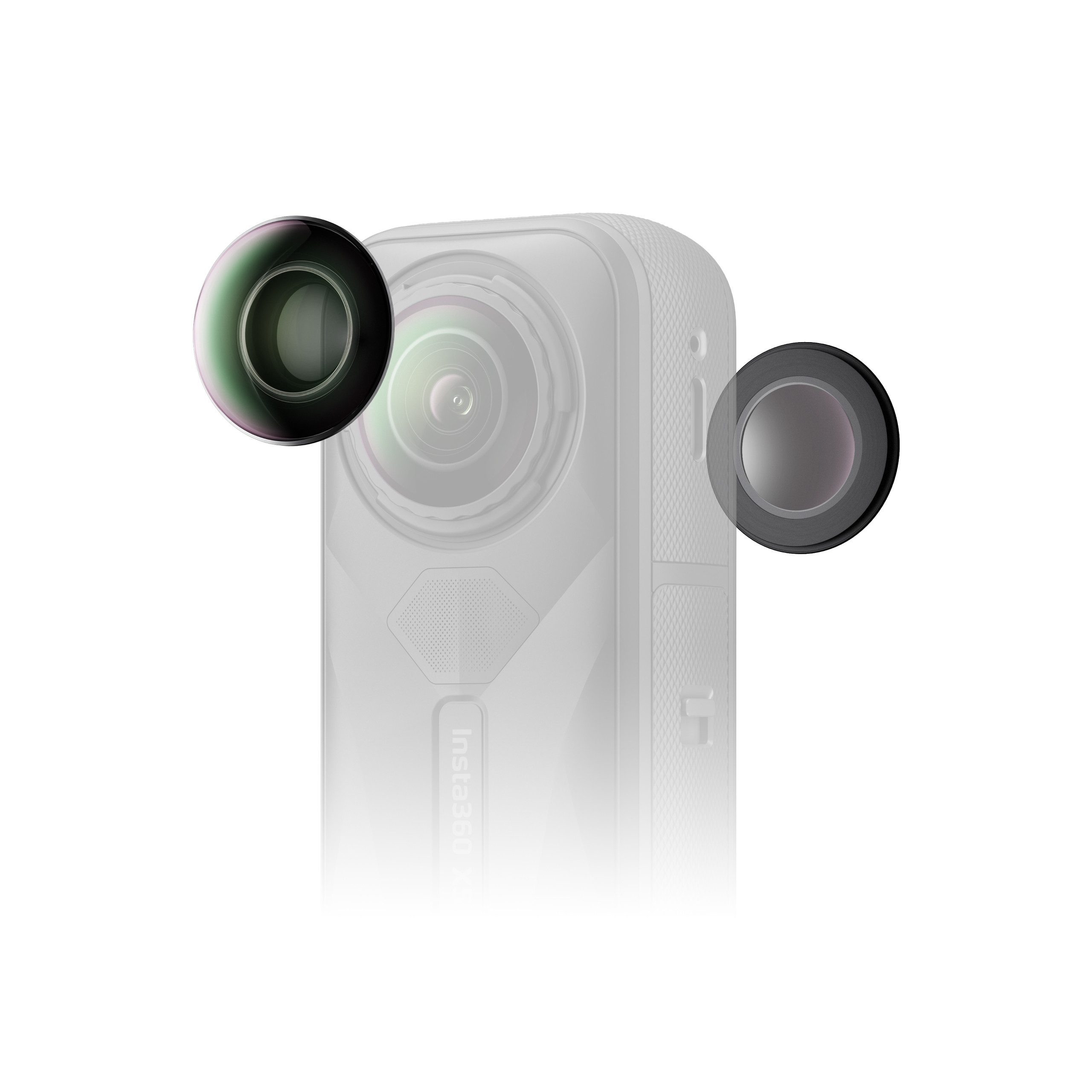 Insta360 Insta360 X5 Ersatz-Objektiv-Set (Doppelobjektiv) Actioncam Zubehör von INSTA360