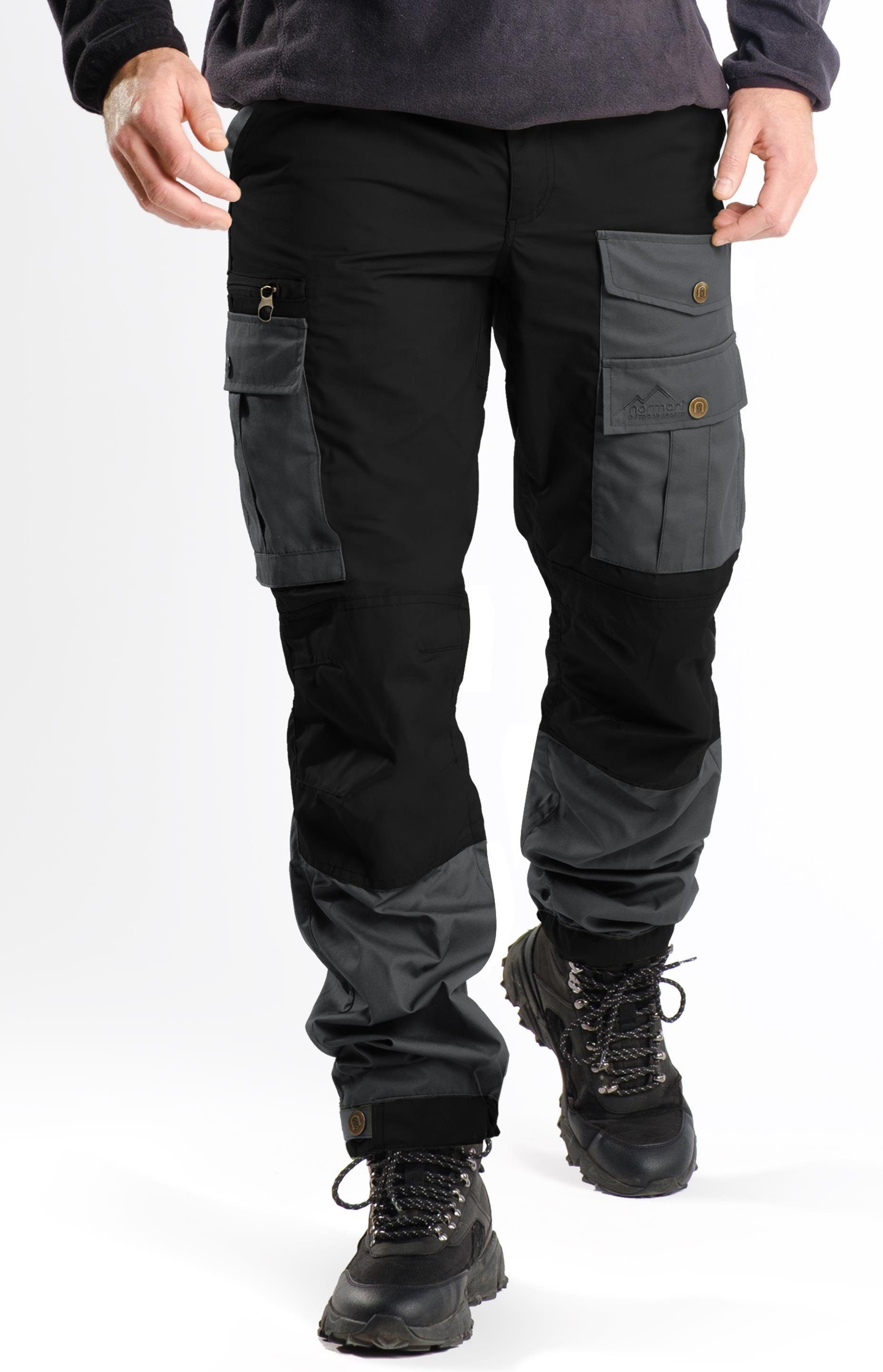 normani Outdoorhose Herren Wanderhose - Outdoorhose Wachsbeschichtete Funkt günstig online kaufen
