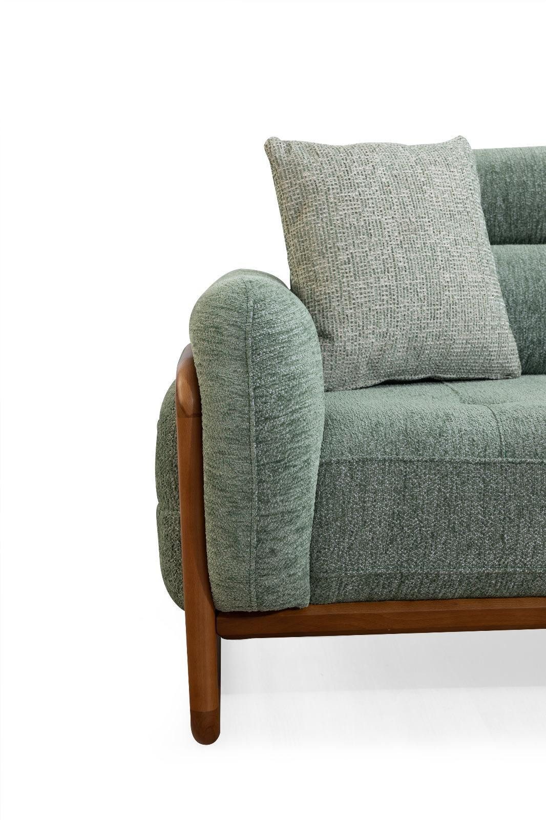 Nobelaa Sofa Sitzgruppe/Sofa Set - Wohnzimmergarnitur "Lysandra" 3+3+1