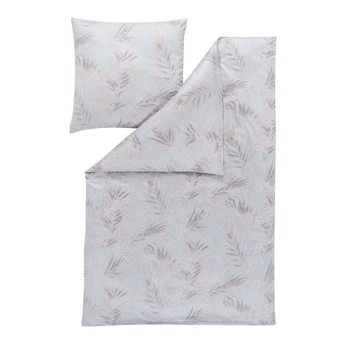 Estella Bettwäsche Estella Interlock Jersey Bettwäsche Keno 6941-230 Blätte günstig online kaufen