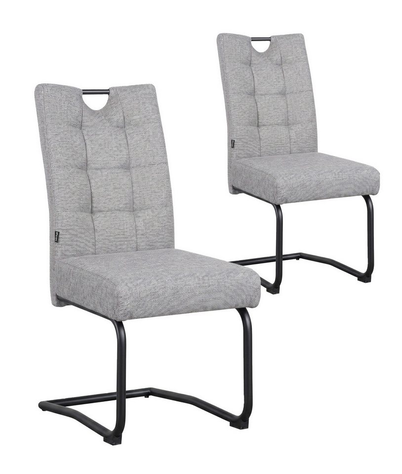 B&D home Freischwinger SOFIA (Set, 2 St), mit Taschenfederkern-Sitz und Griff, 140kg belastbar