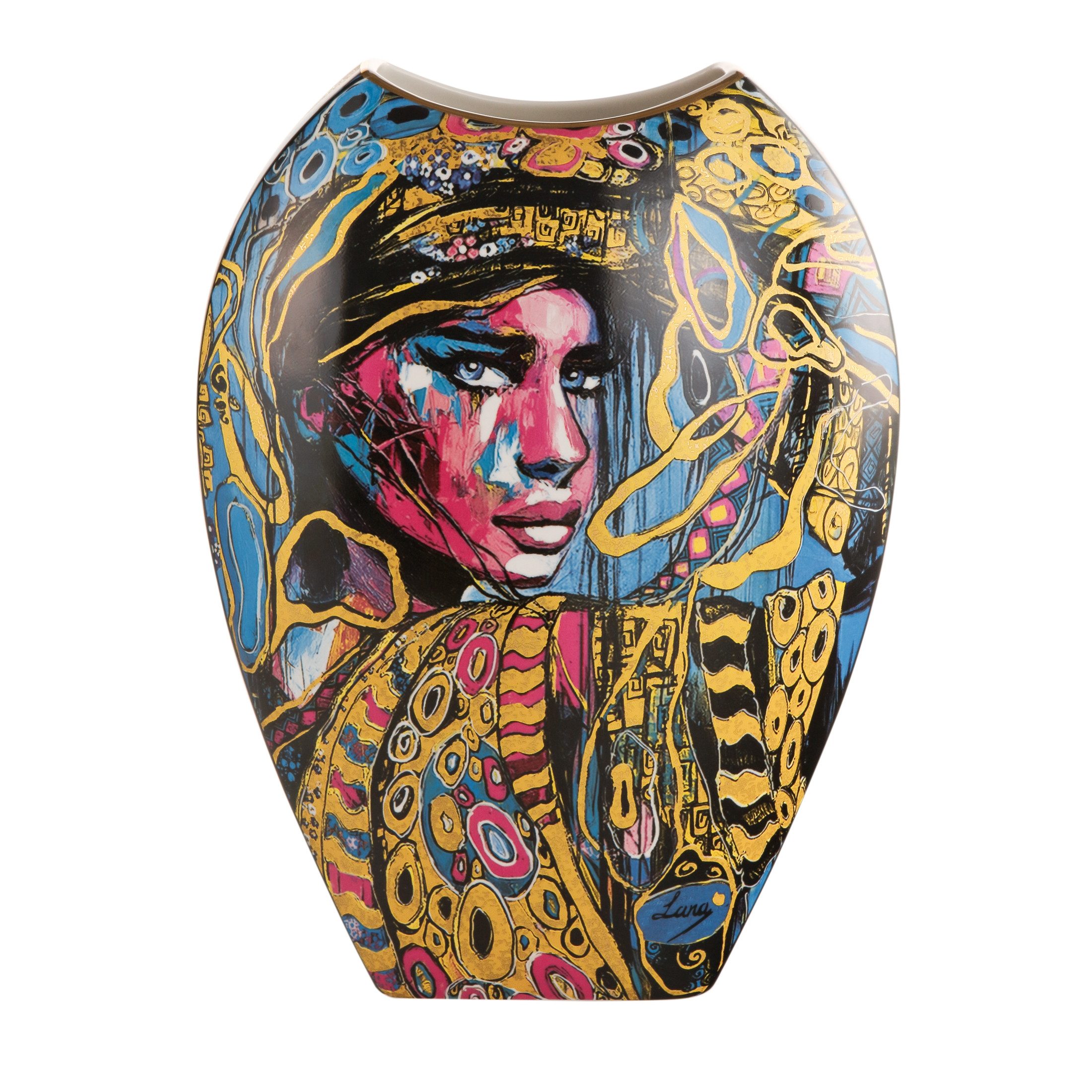 Goebel Dekovase Lana Frey, Farbe: Mehrfarbig, Motiv: Aphrodite