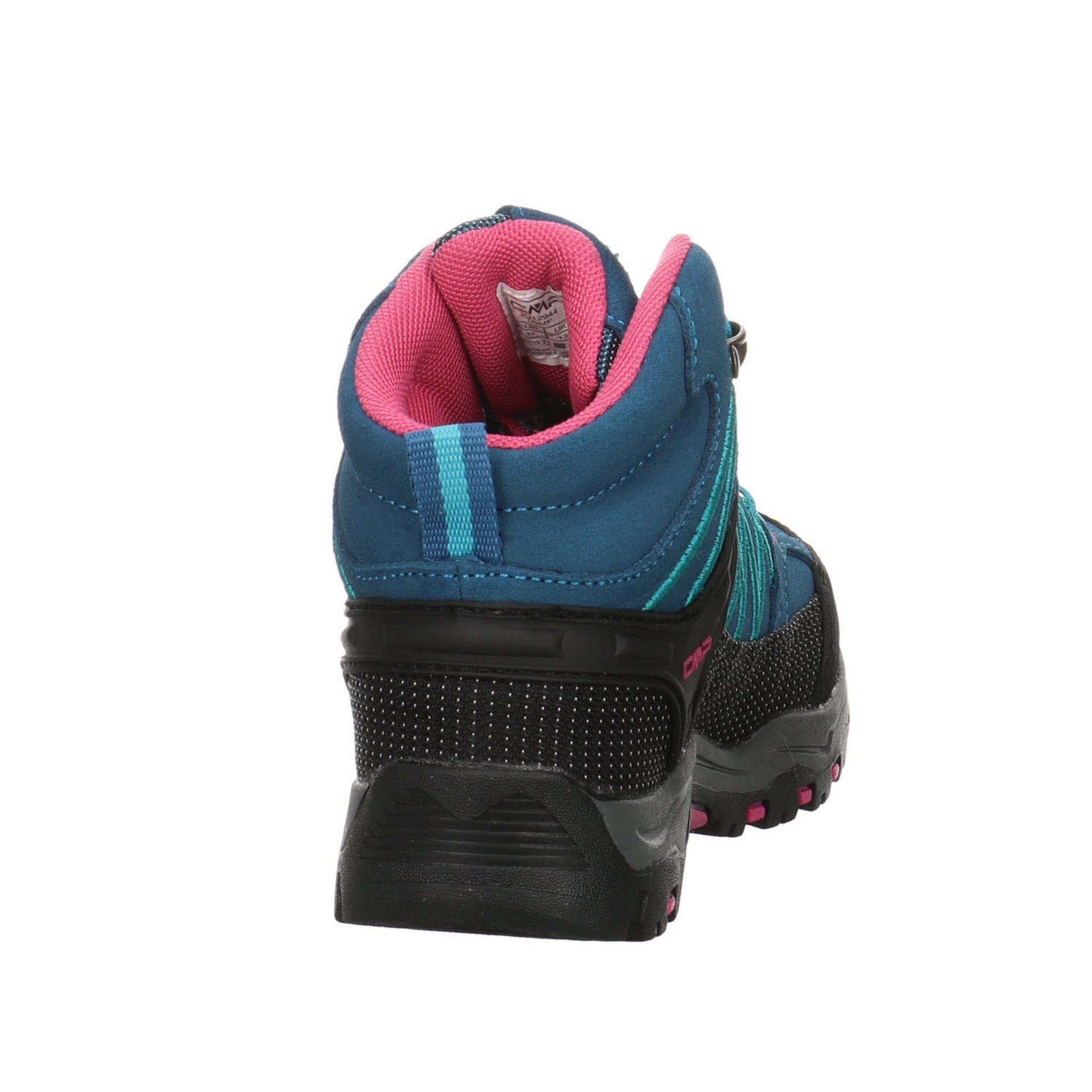 Veloursleder Rigel CMP Mid Outdoorschuh Outdoorschuh Kombin sonstige blau Veloursleder uni