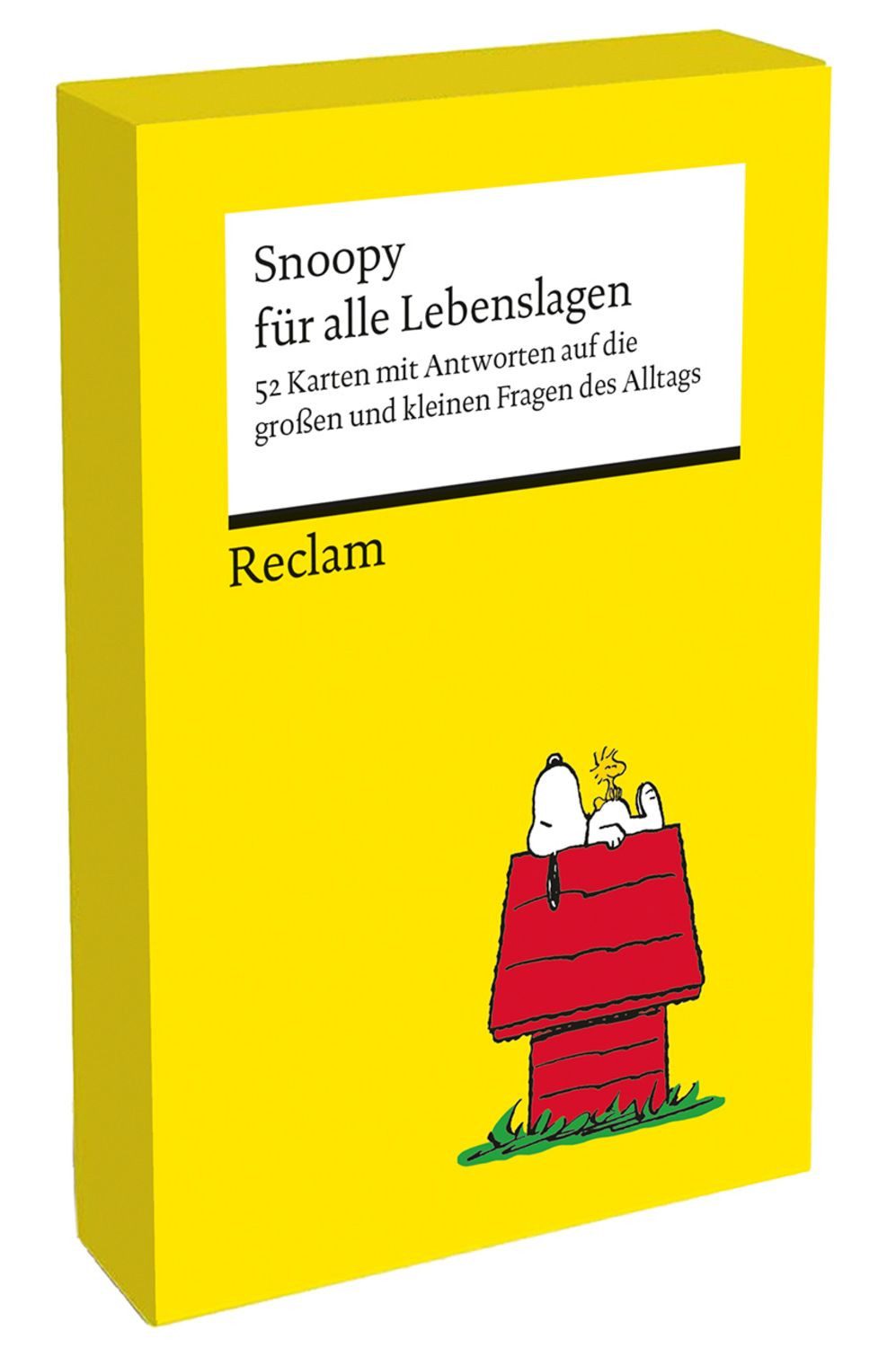 Snoopy für alle Lebenslagen. 52 Karten mit Antworten auf die großen un / Charles M. Schulz