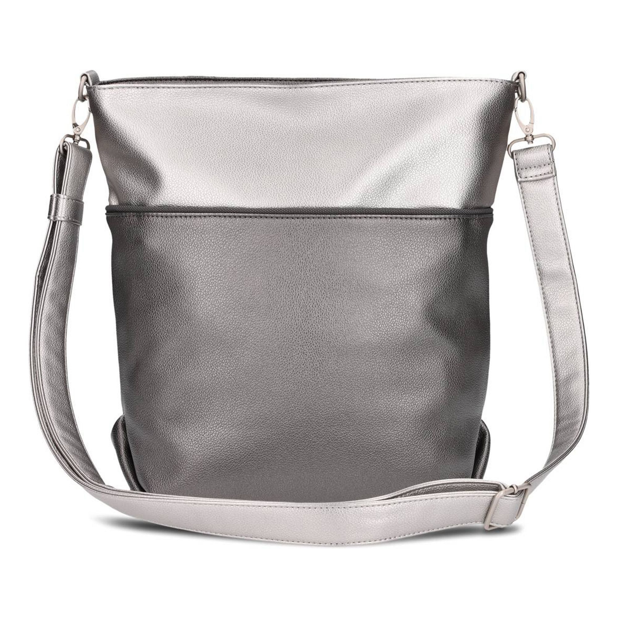 Zwei Schultertasche Jana, Polyurethan
