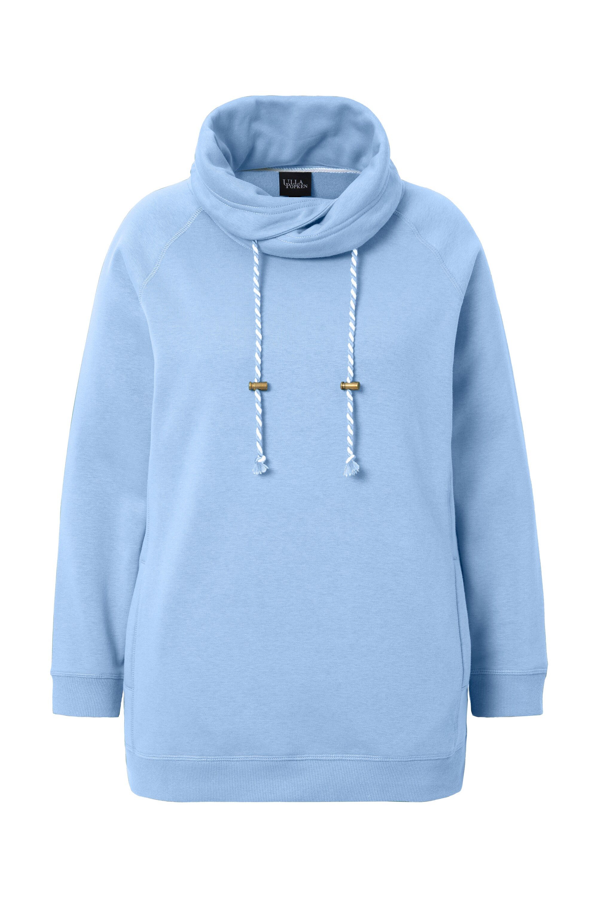 Ulla Popken Sweatshirt Bis 64 Sweatshirt mit Stehkragen Pullover günstig online kaufen