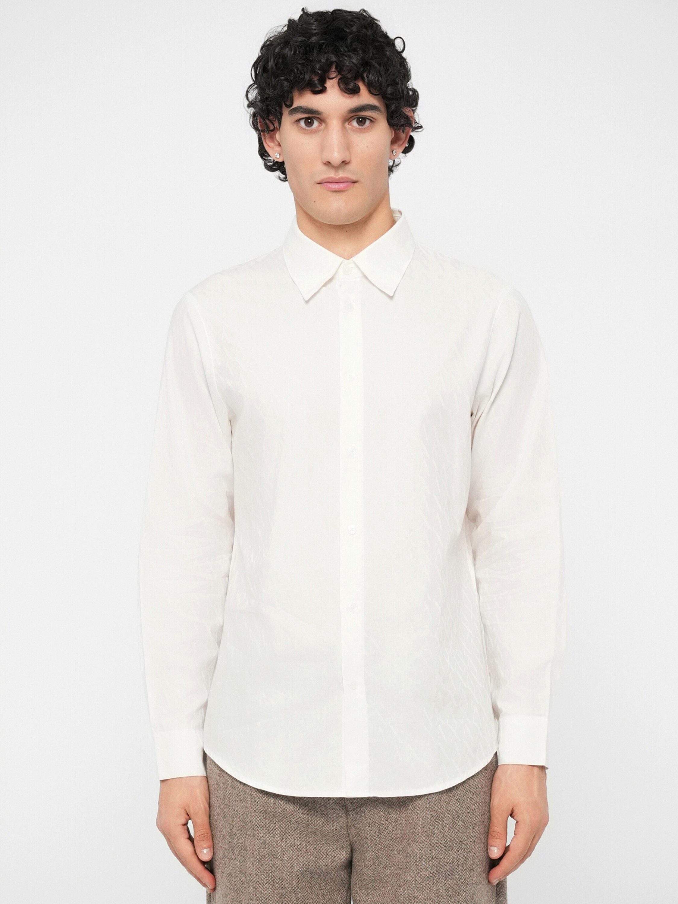ARMANI EXCHANGE Langarmhemd (1-tlg)