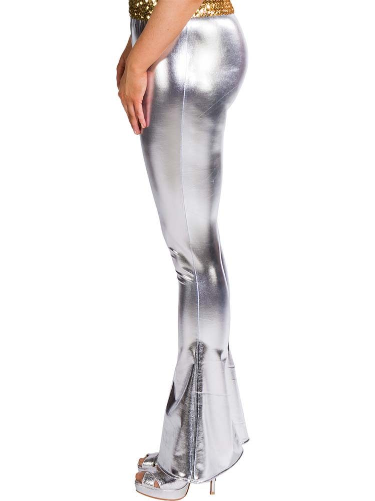 Orlob Kostüm Schlaghose Damen silber günstig online kaufen