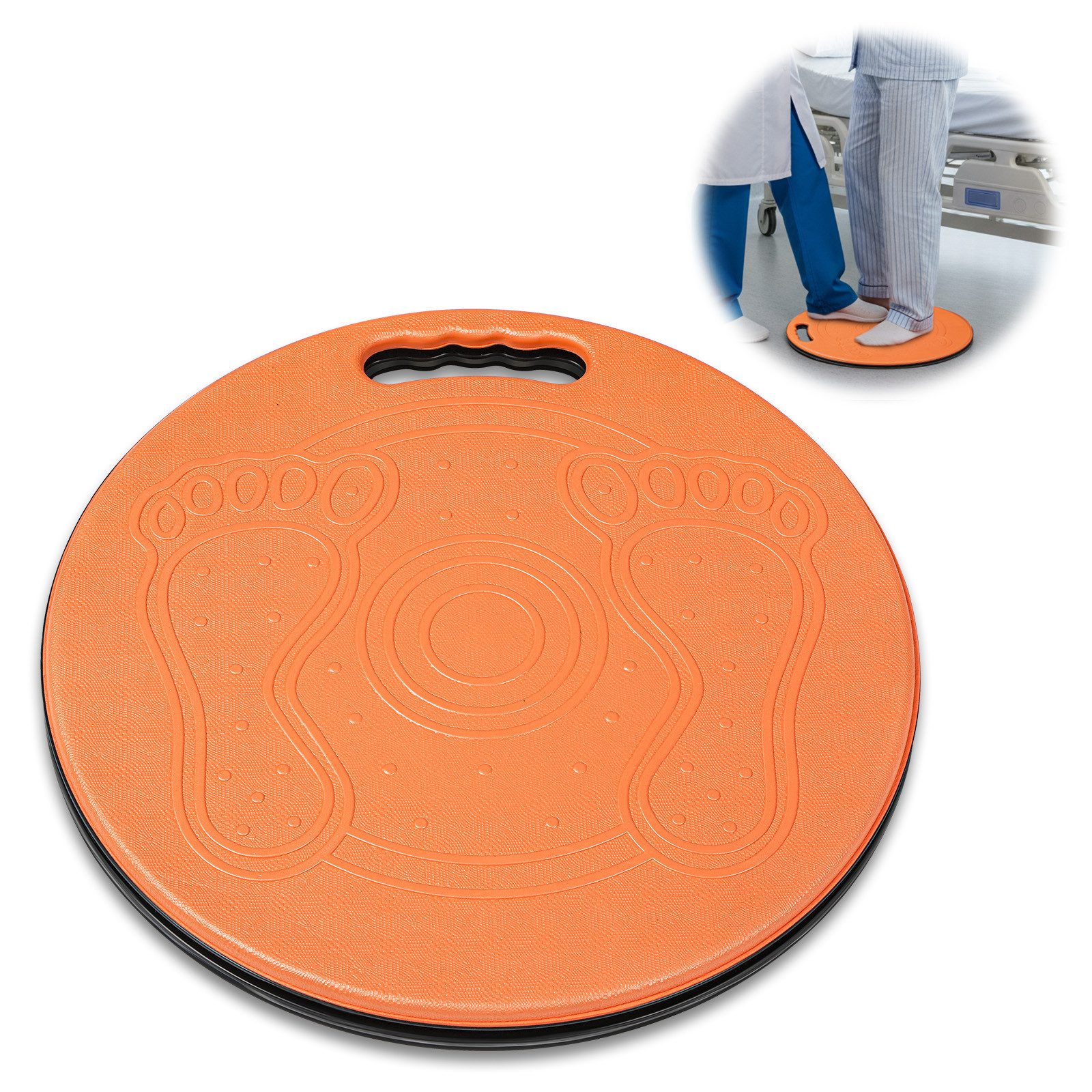 JOYOLEDER Bett - Aufstehhilfe Drehscheibe Umsetzhilfe zum Leichten Umsetzen der Patienten, bis 150 Kg, Der Häuslichen Pflege Mobility Aid Transfer Disc