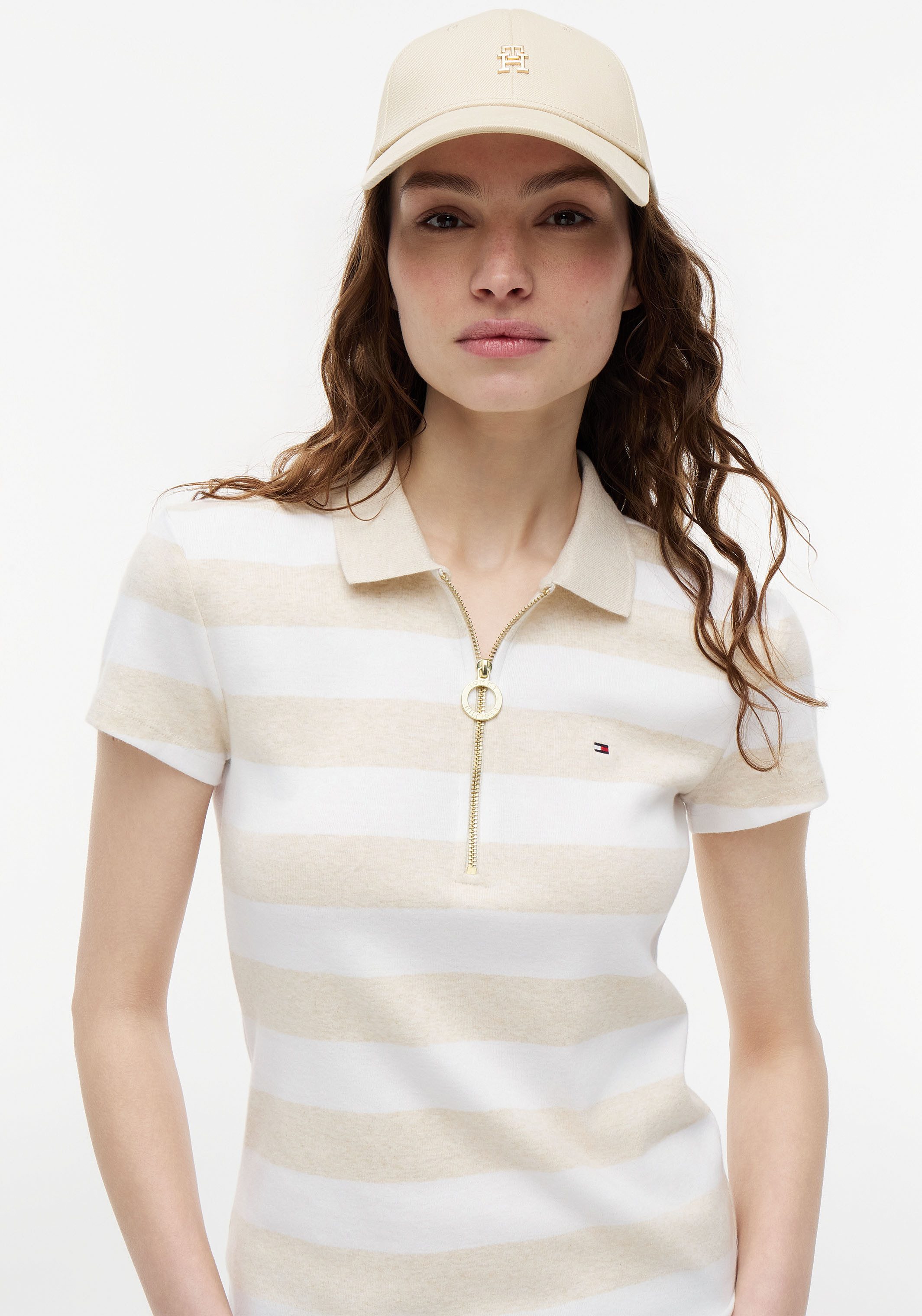 Tommy Hilfiger Baseball Cap ELEVATED CHIC CAP Mit festem Schirm
