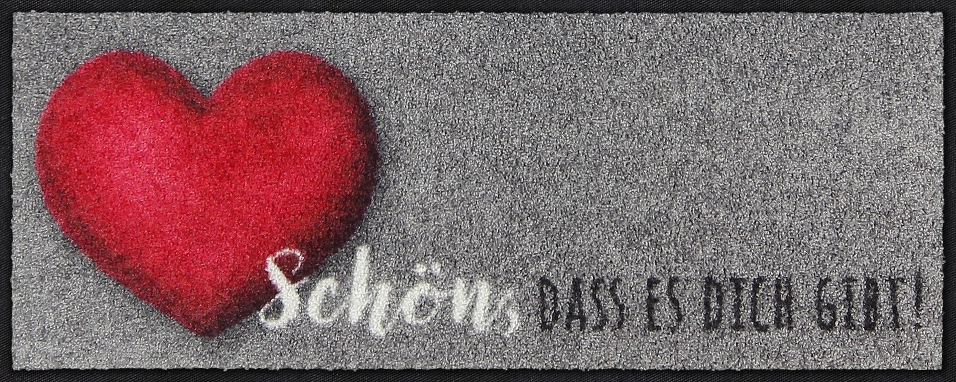 Salonloewe Läufer Fußabtreter klein 30x75 Von Herzen, Läufer Mini, Höhe: 300 mm