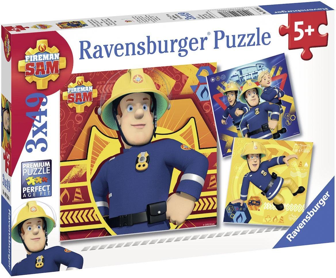 Ravensburger Puzzle Bei Gefahr Sam rufen, 147 Puzzleteile, Made in Europe günstig online kaufen