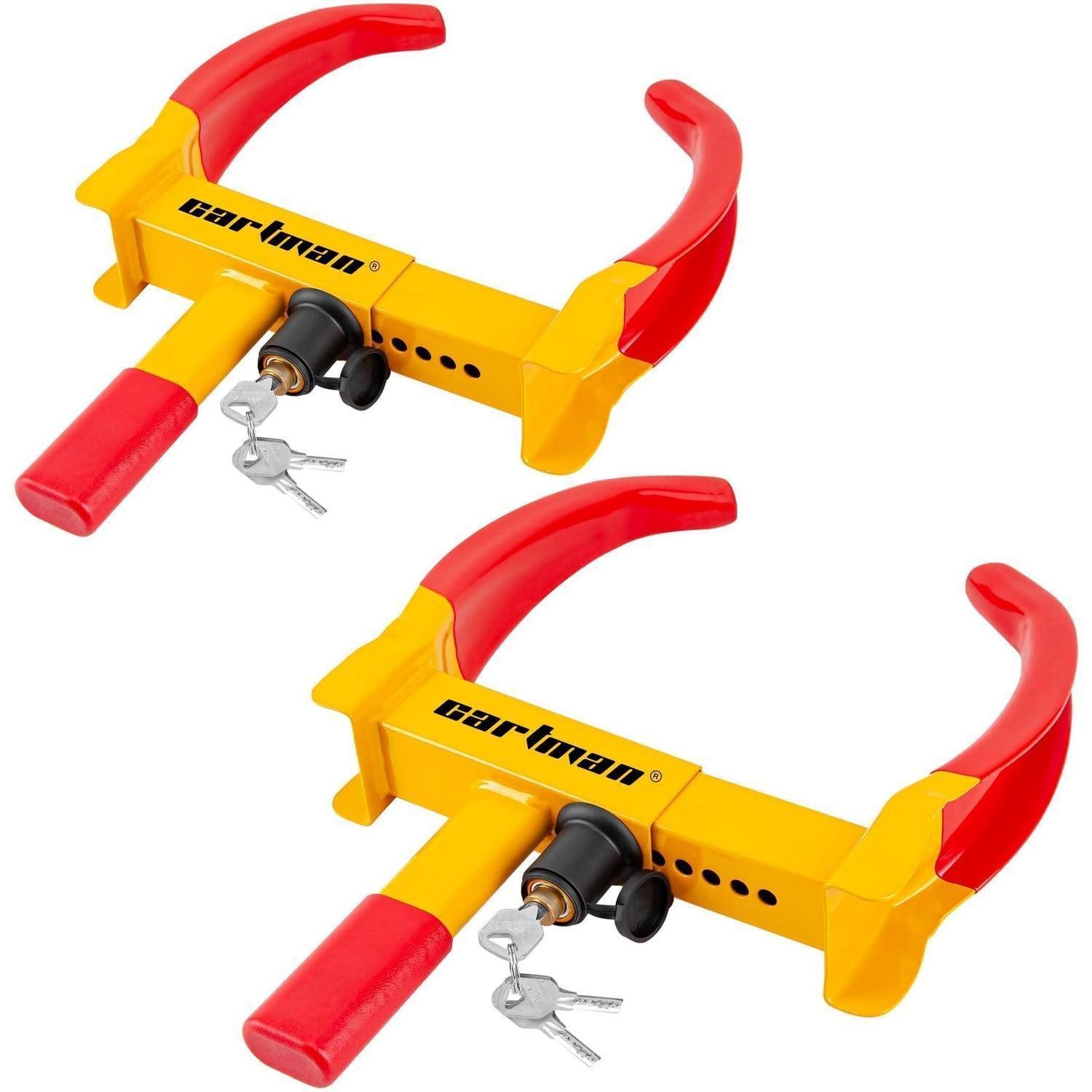 LuxusKollektion Radkralle Radkralle Anhänger Diebstahlschutz Reifensperre 6 Schlüssel 2pk