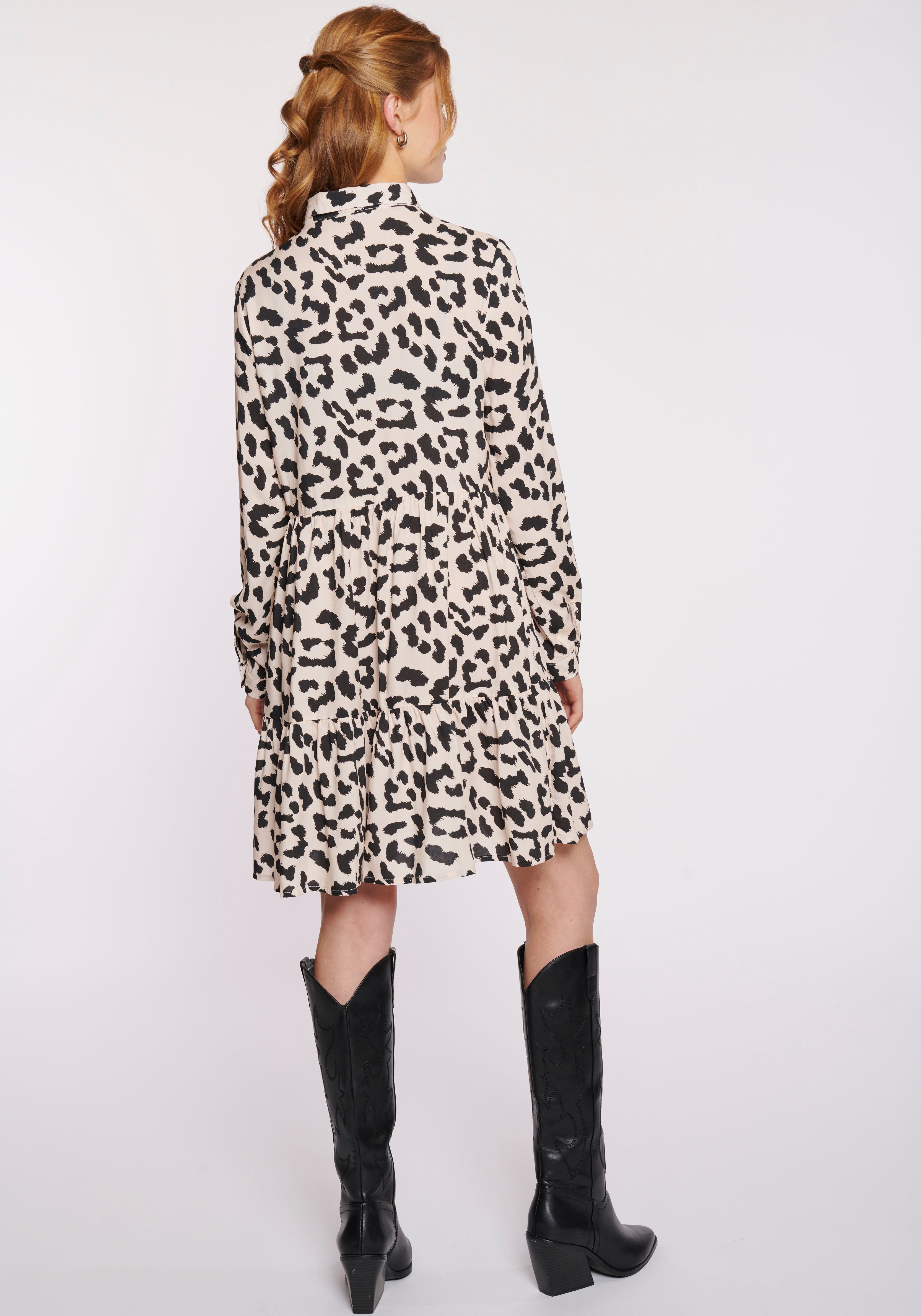 HaILY’S Tunikakleid SH V DR La44rissa Sommerkleid, mit Volant am Rockteil günstig online kaufen