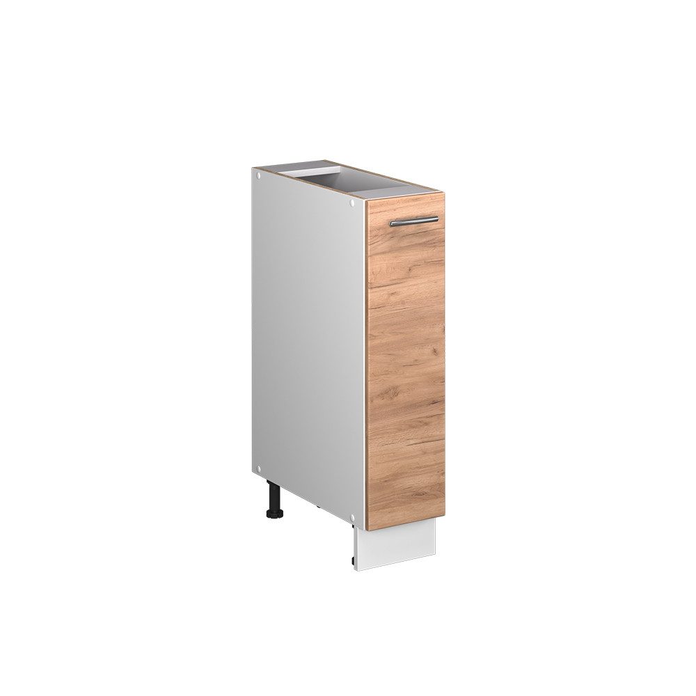Vicco Apothekerschrank Fame-Line, Goldkraft Eiche/Weiß, 20 cm, AP Eiche (1-St)