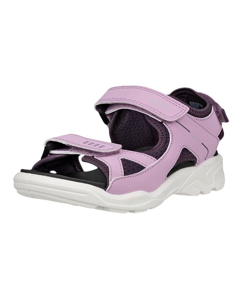 Ecco Biom Raft (Klettverschluss) hellrosa/weiss Kinder Sandale