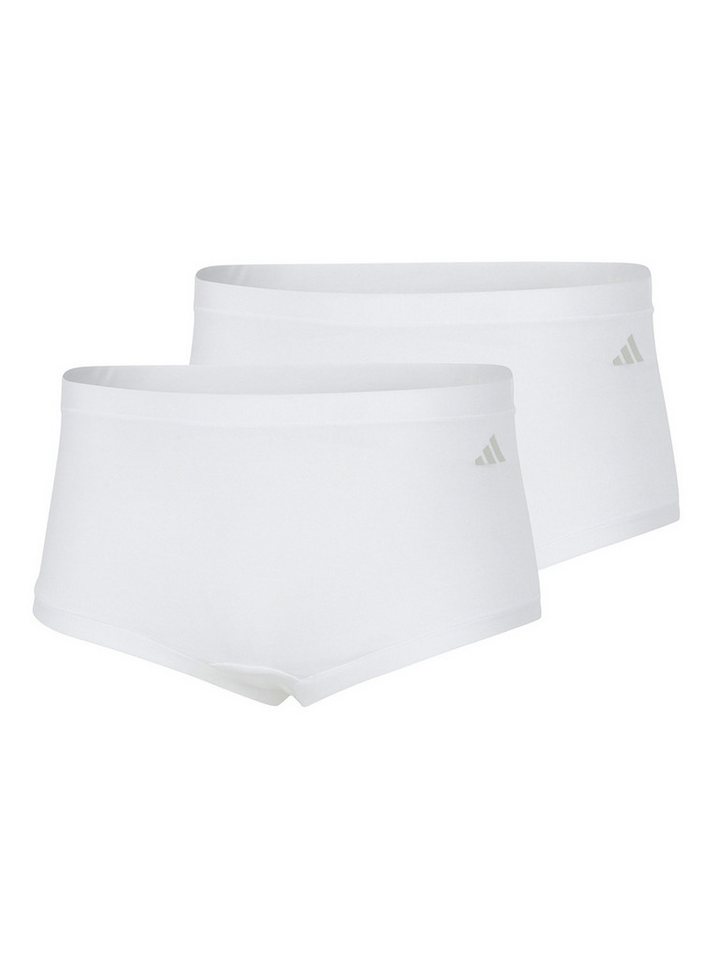 adidas Sportswear Panty Sport Active Modal Comfort - perfekter Sitz - Heatseal adidas Logo (2-St) Pantyslip Boyshort Unterwäsche Doppelpack Damen Gym Training Yoga
