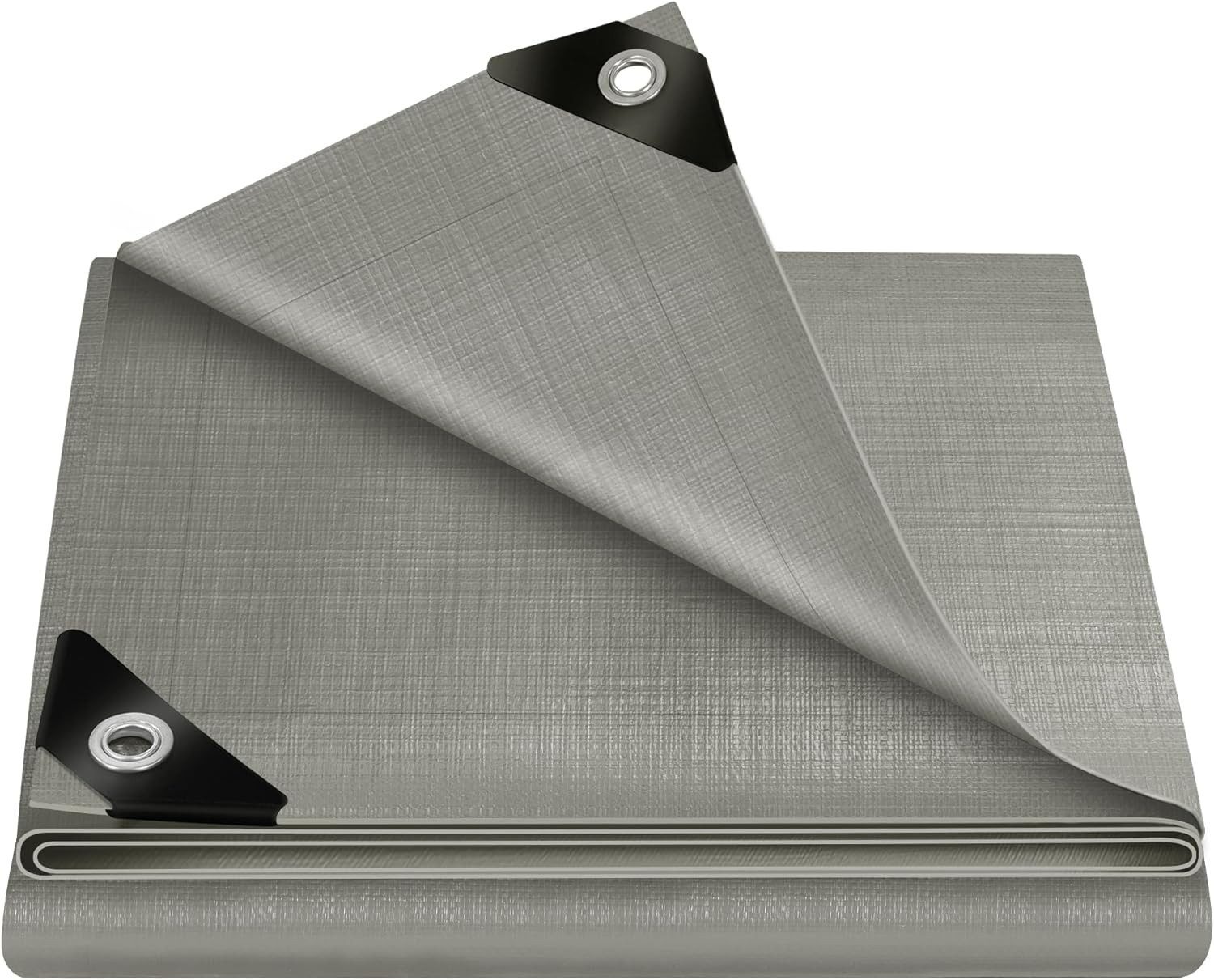 Woltu Schutzplane (1-St), wasserdicht, 180 g/m² PE Gewebeplane mit Ösen, reißfest