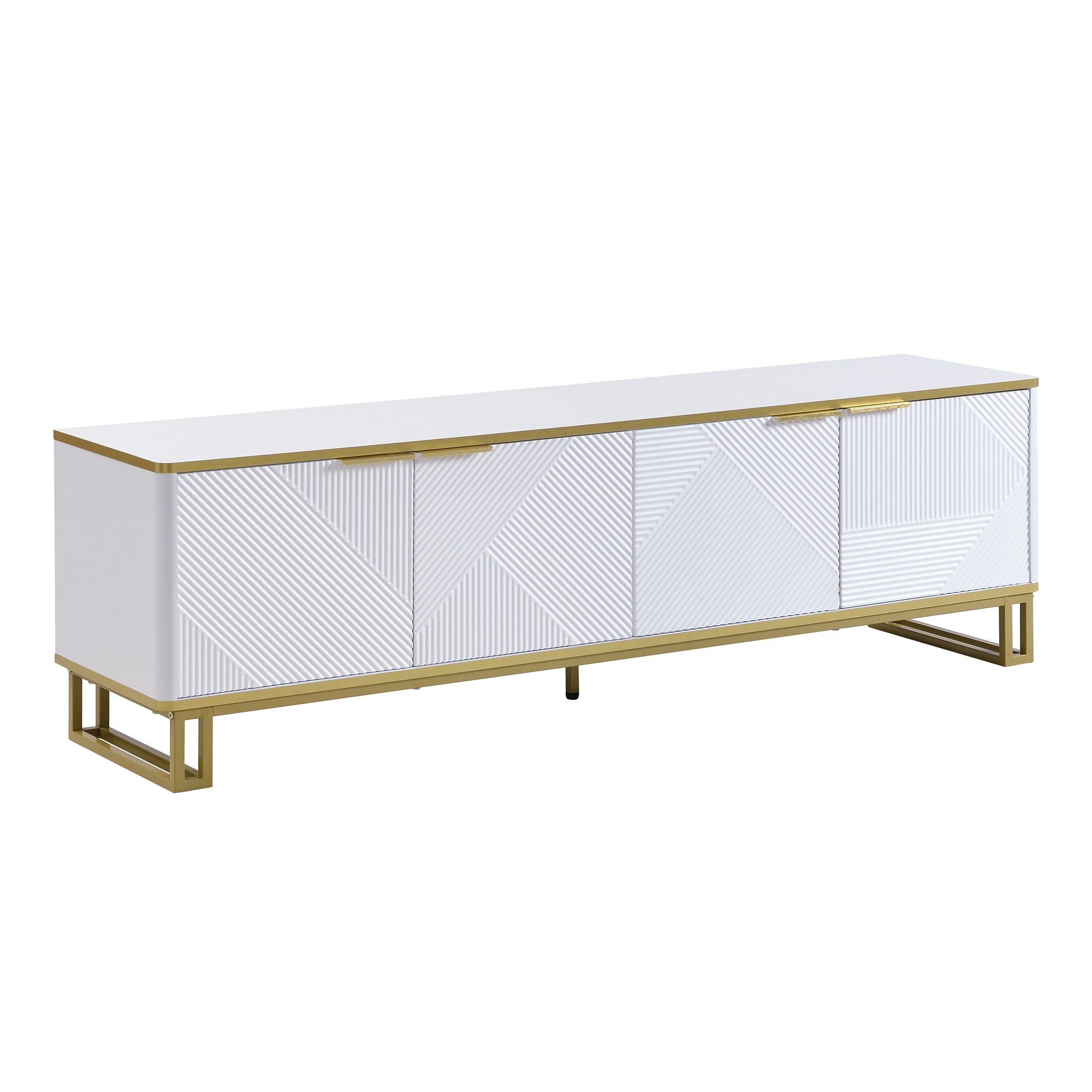 BlingBin TV-Schrank Lowboard, Fernsehtisch, Wohnzimmerschrank (TV-Ständer, günstig online kaufen