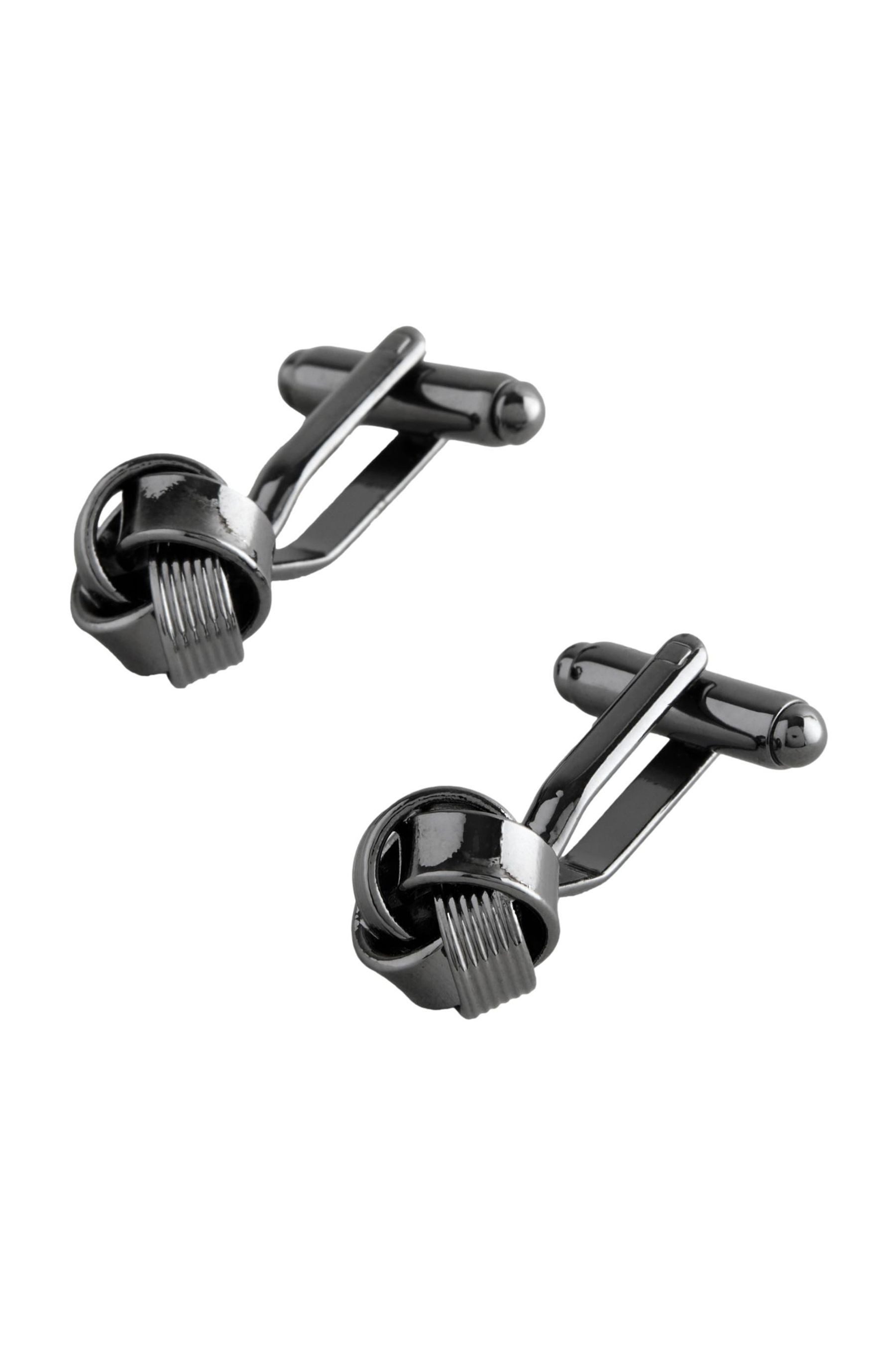 Next Manschettenknöpfe Manschettenknöpfe mit Knoten (1-Paar)