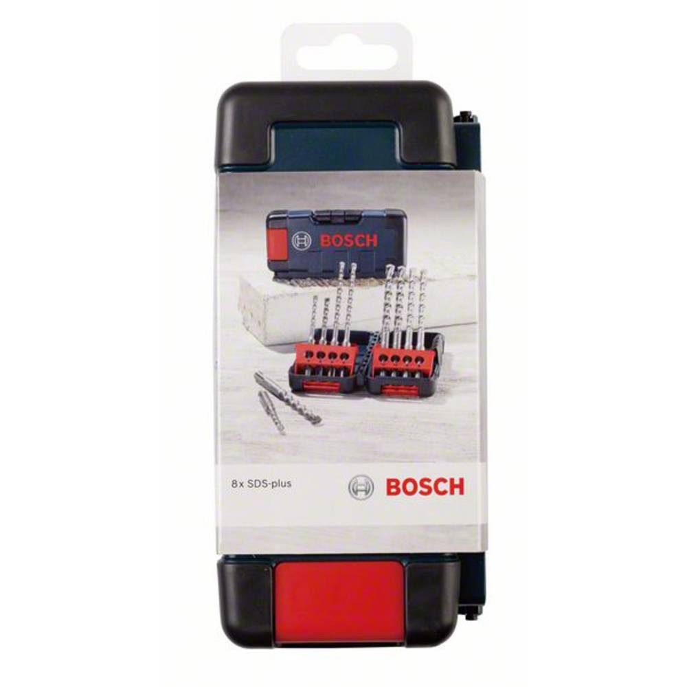 BOSCH Spiralbohrer SDS-Plus Bohrer-Set in Tough Box 2607019902