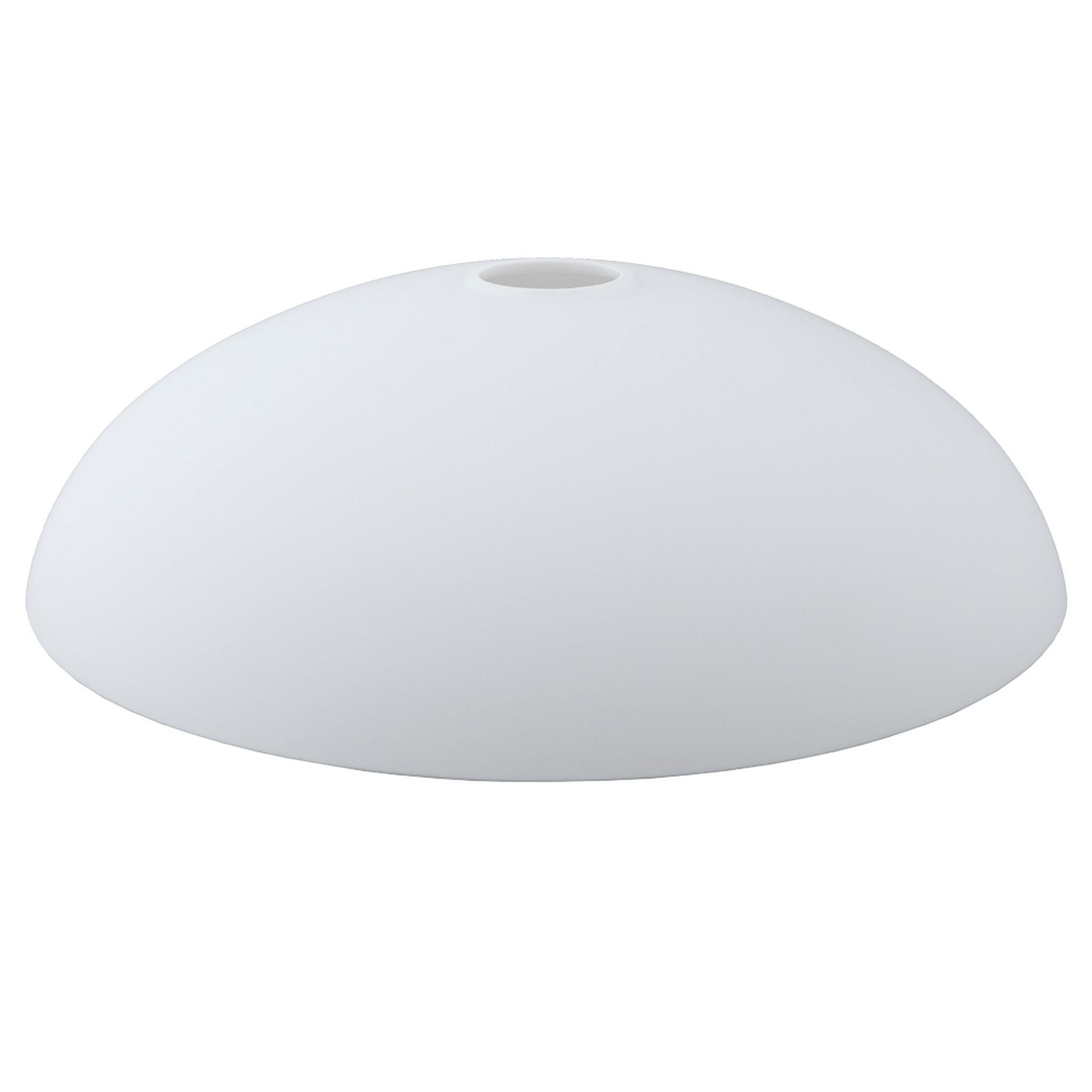 Home4Living Lampenschirm Lampenglas Ersatzglas Glasschirm Ø350mm weiss matt E27, Dekorativ